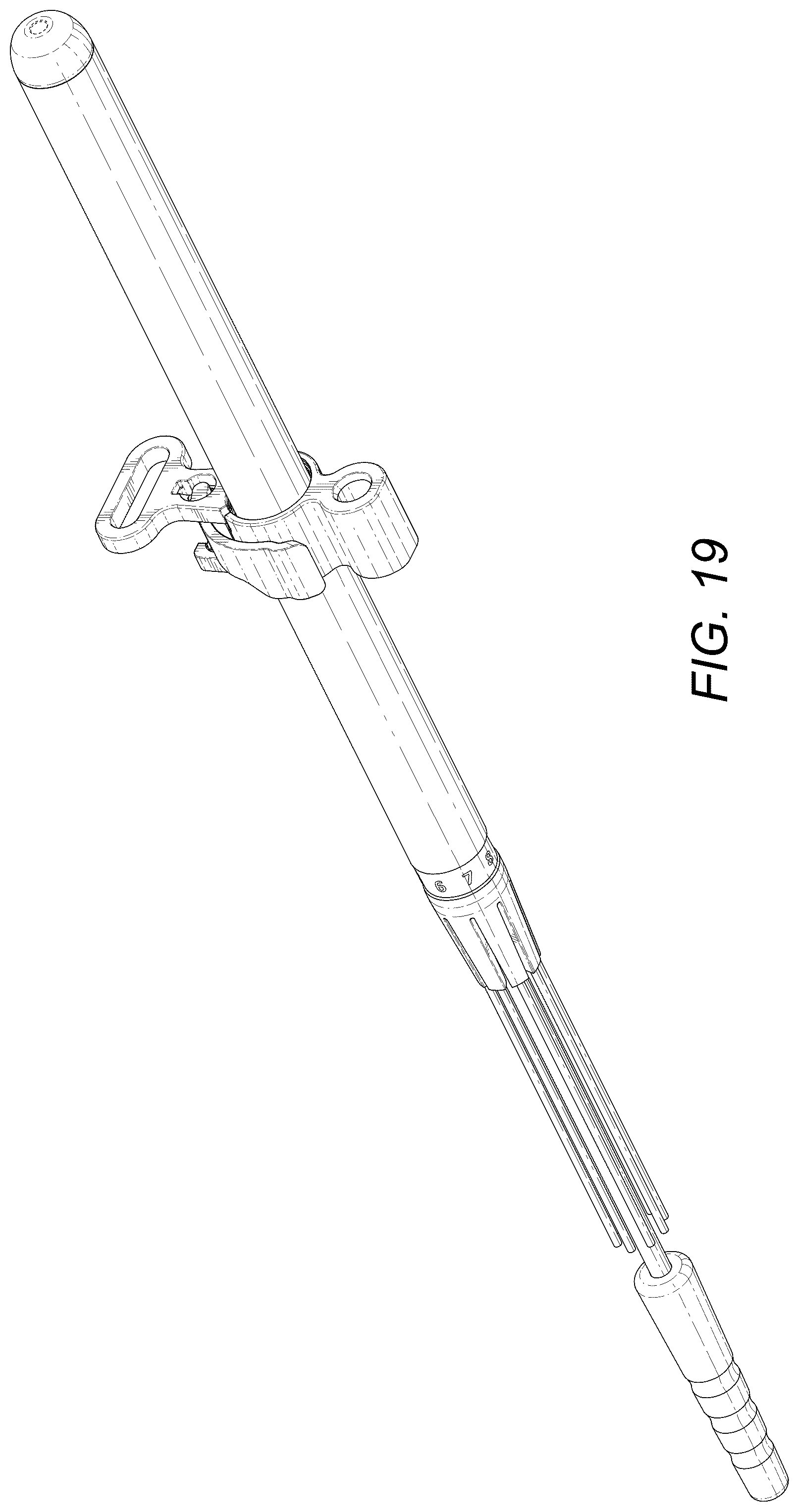 Patent USD1077229 Figure 19 – Brachytherapy applicator