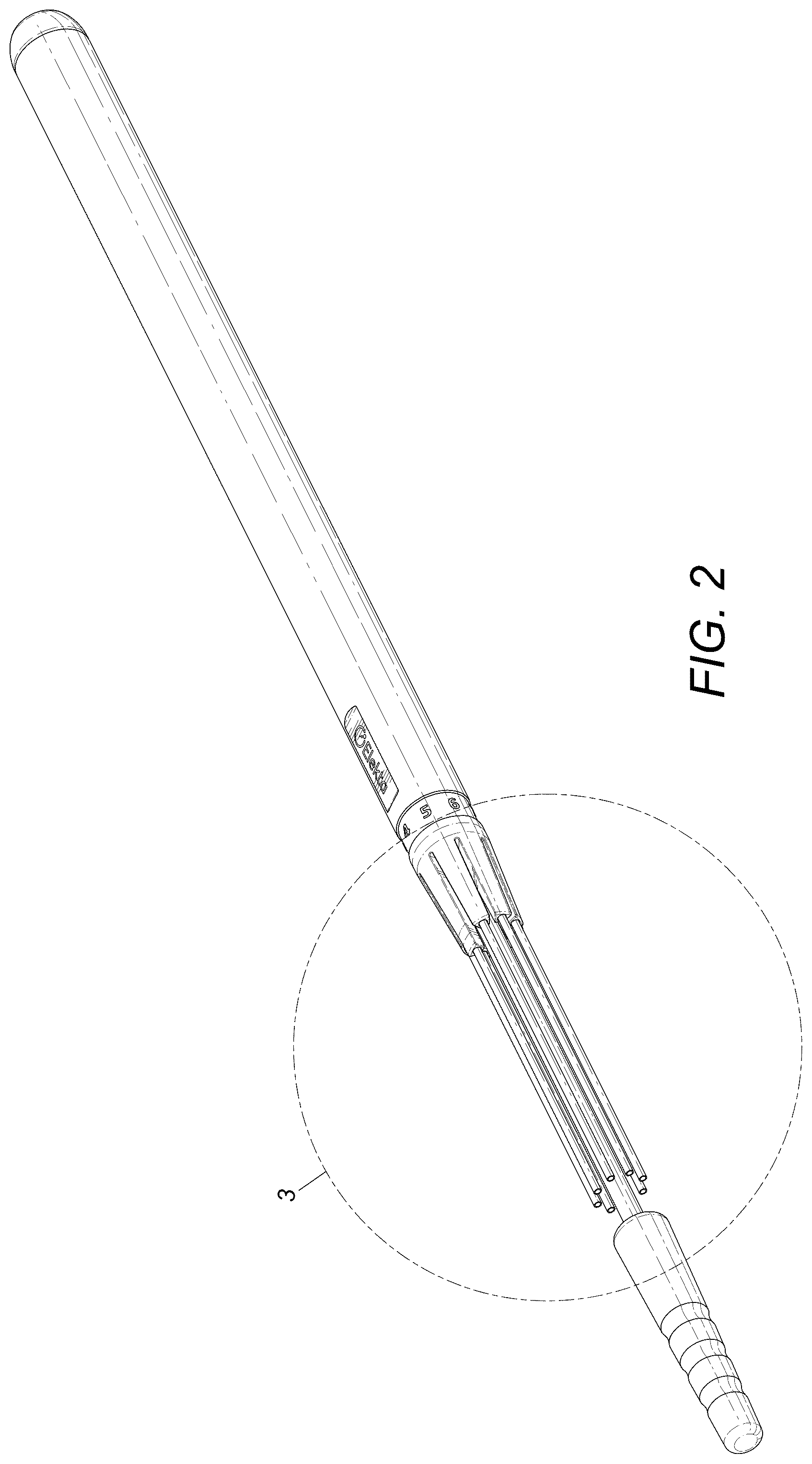 Patent USD1077230 Figure 2 – Brachytherapy applicator