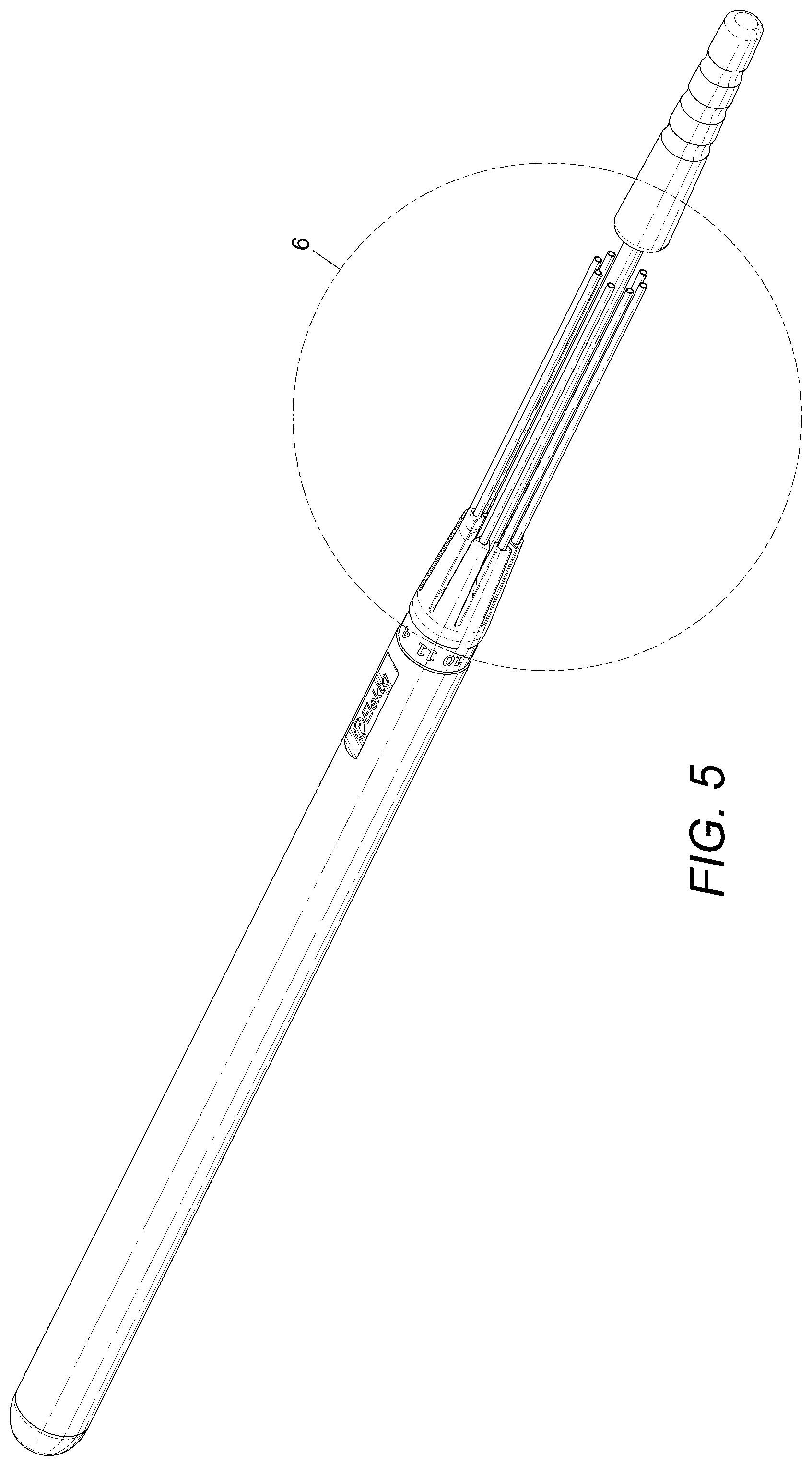 Patent USD1077230 Figure 5 – Brachytherapy applicator