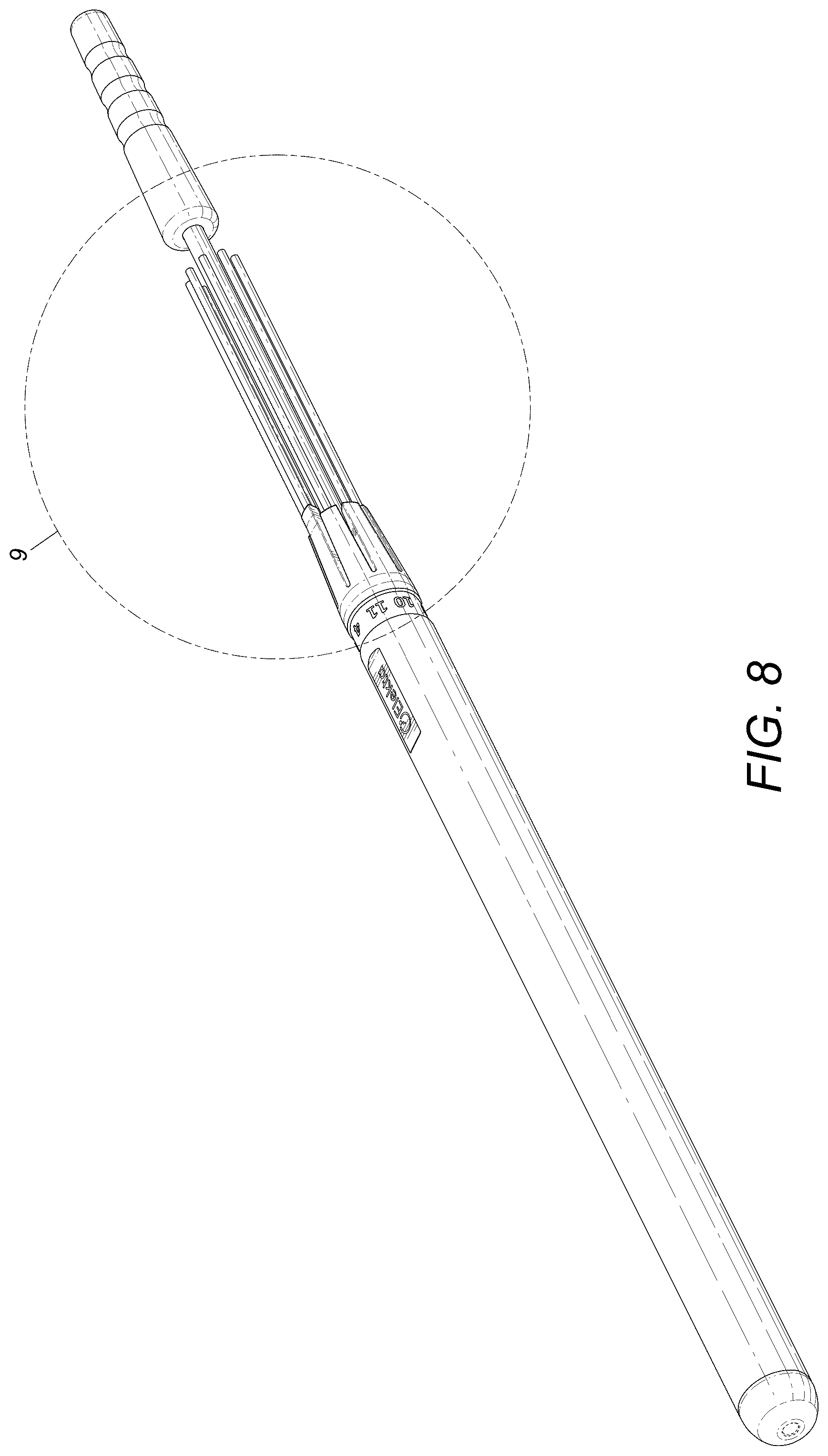 Patent USD1077230 Figure 8 – Brachytherapy applicator
