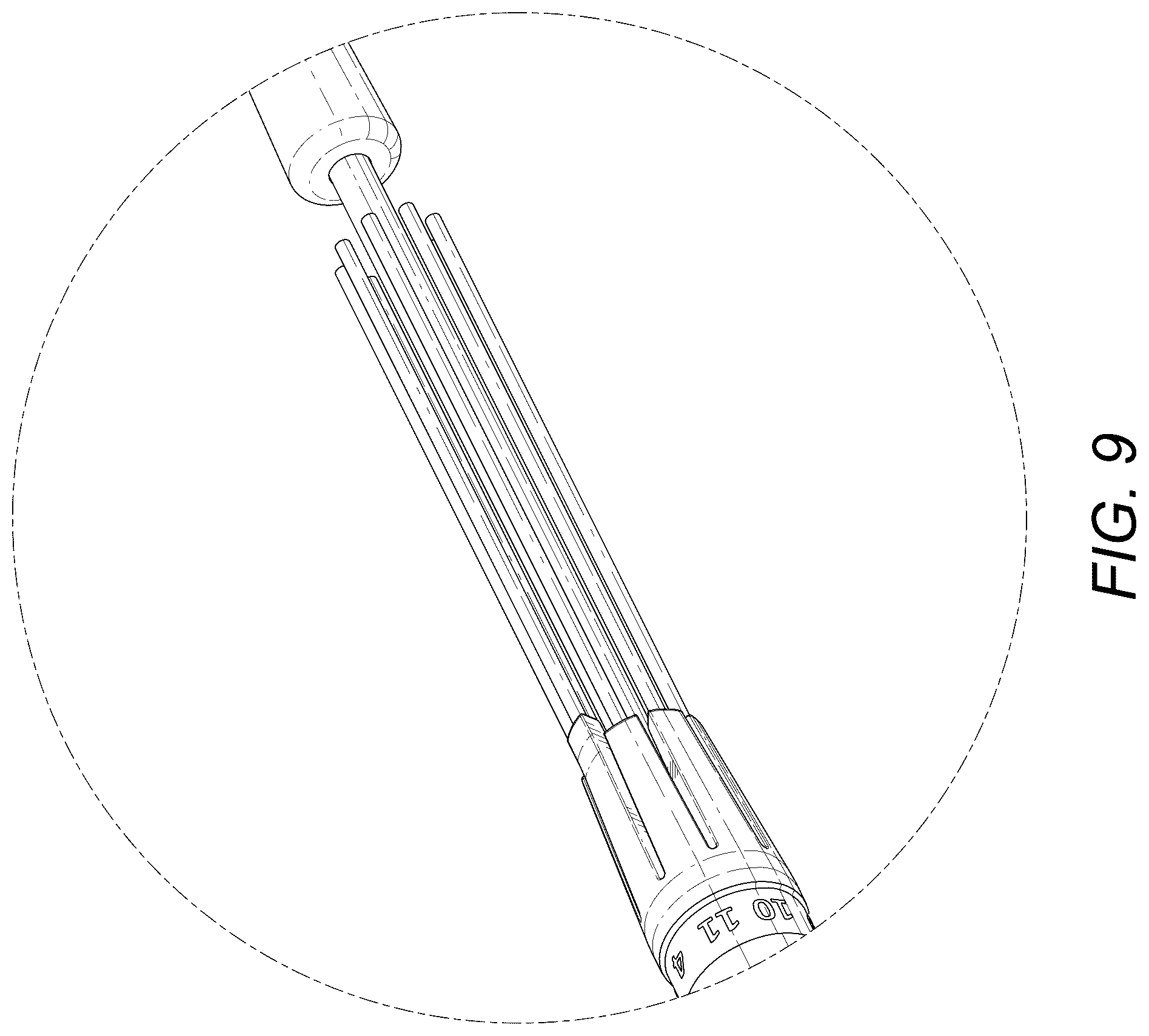 Patent USD1077230 Figure 9 – Brachytherapy applicator