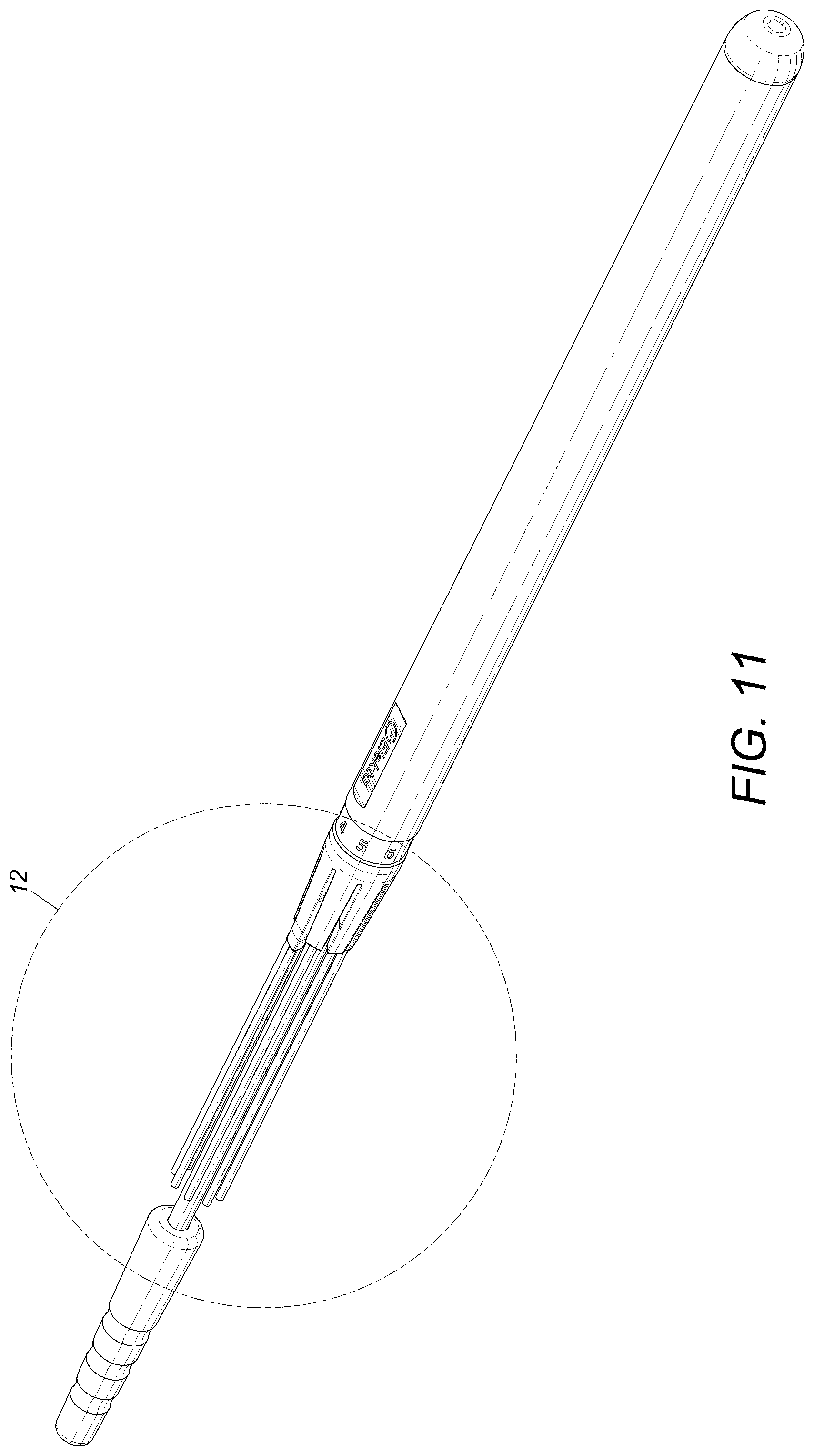 Patent USD1077230 Figure 11 – Brachytherapy applicator
