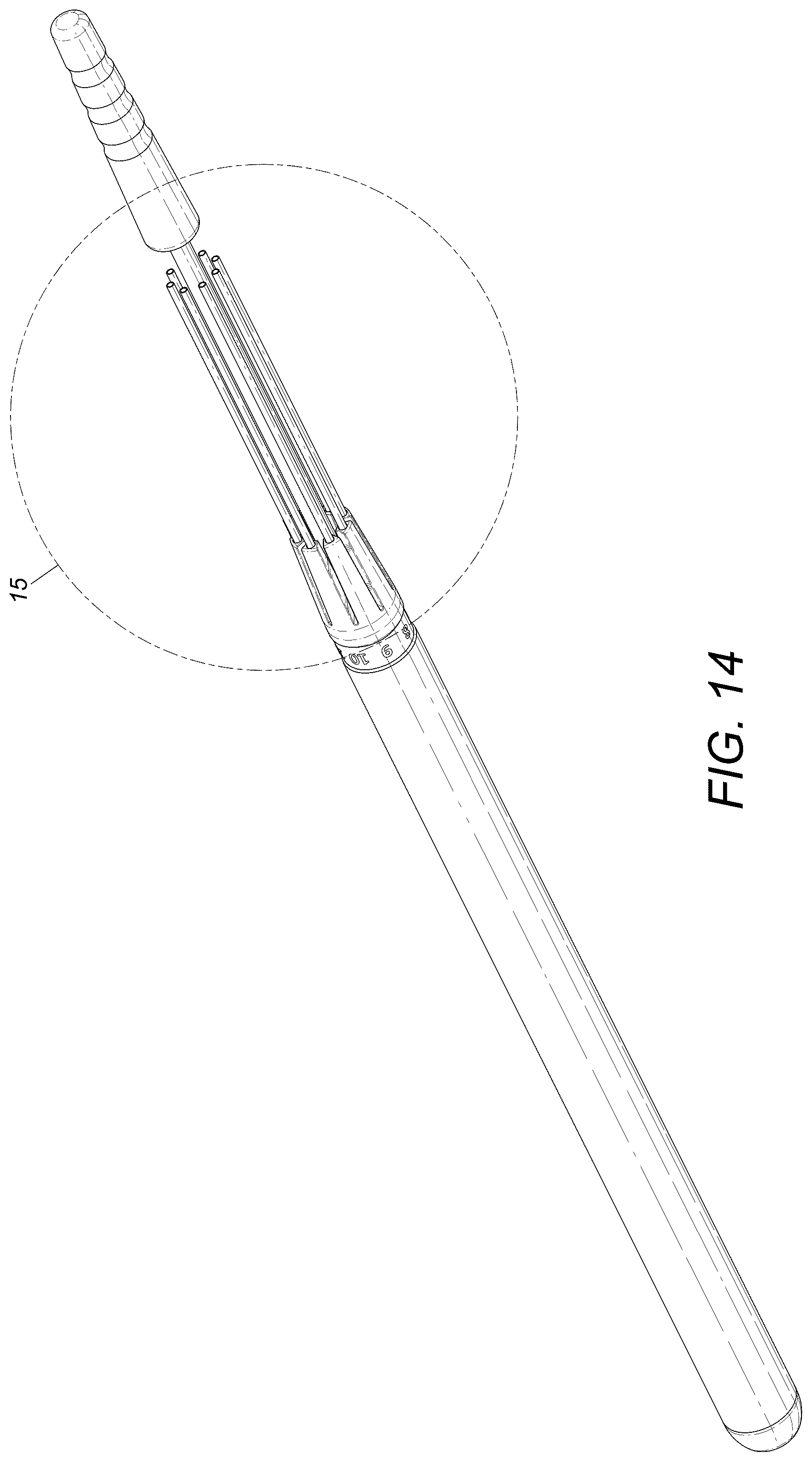 Patent USD1077230 Figure 14 – Brachytherapy applicator