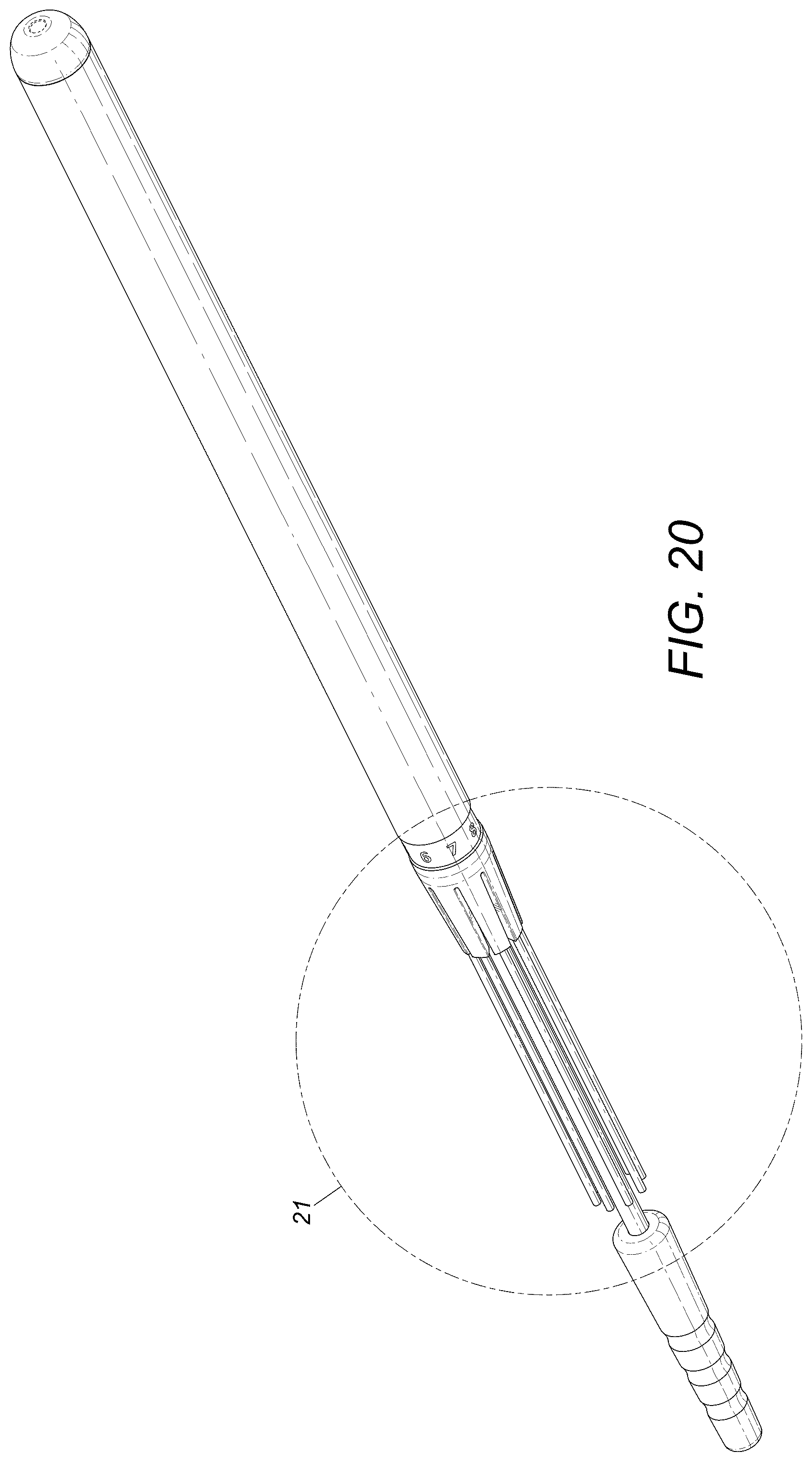 Patent USD1077230 Figure 20 – Brachytherapy applicator