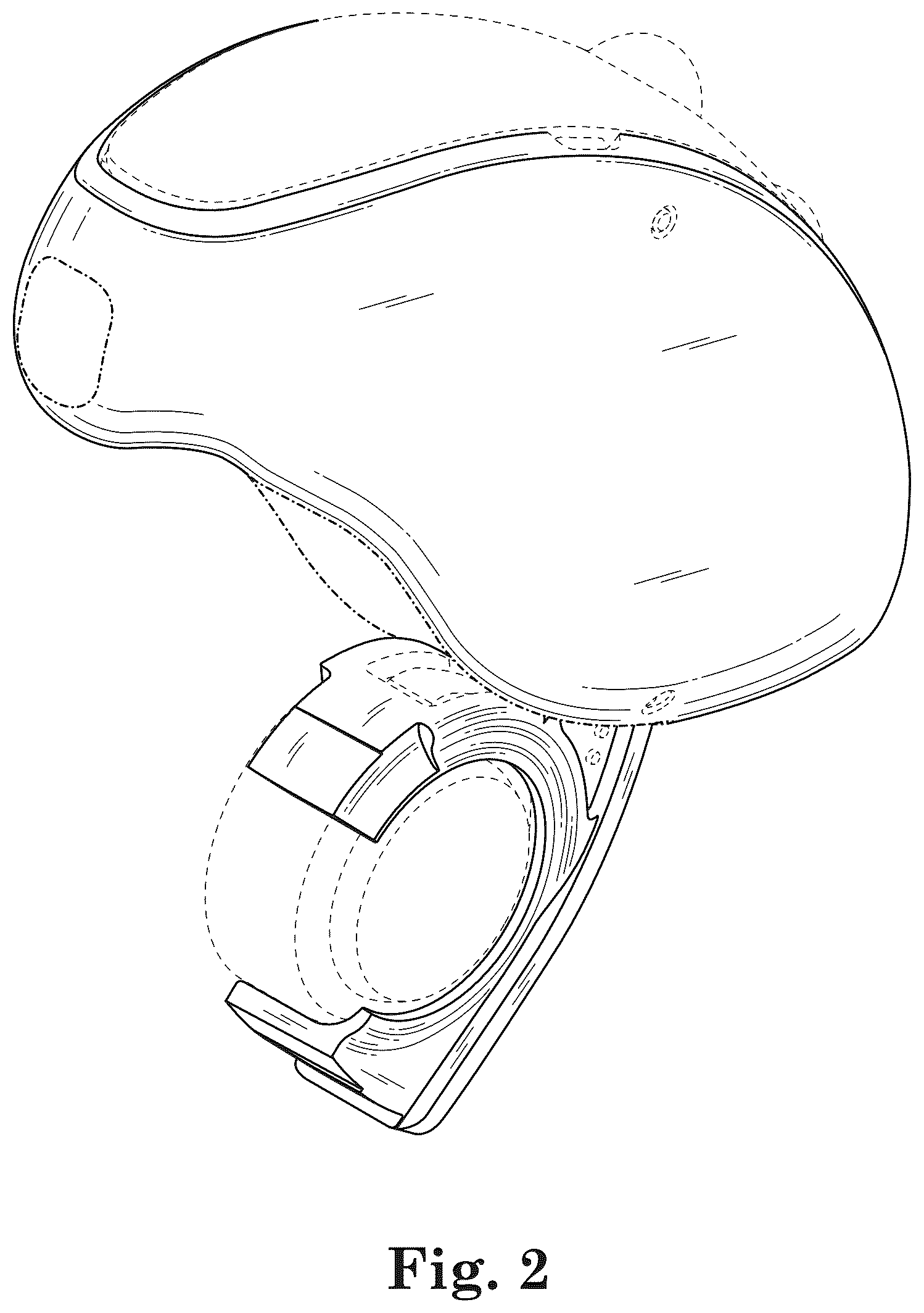 Patent USD1077234 Figure 2 – Hearing device