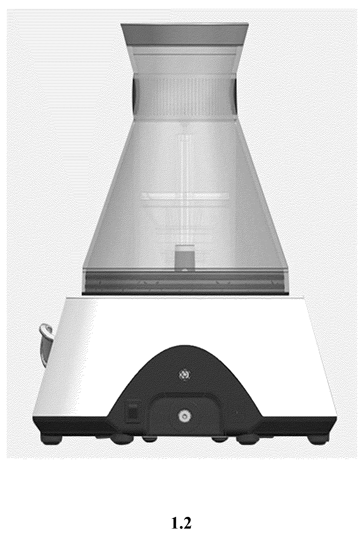 Patent USD1077236 Figure 2 – Ultrasonic sandblasting therapy device