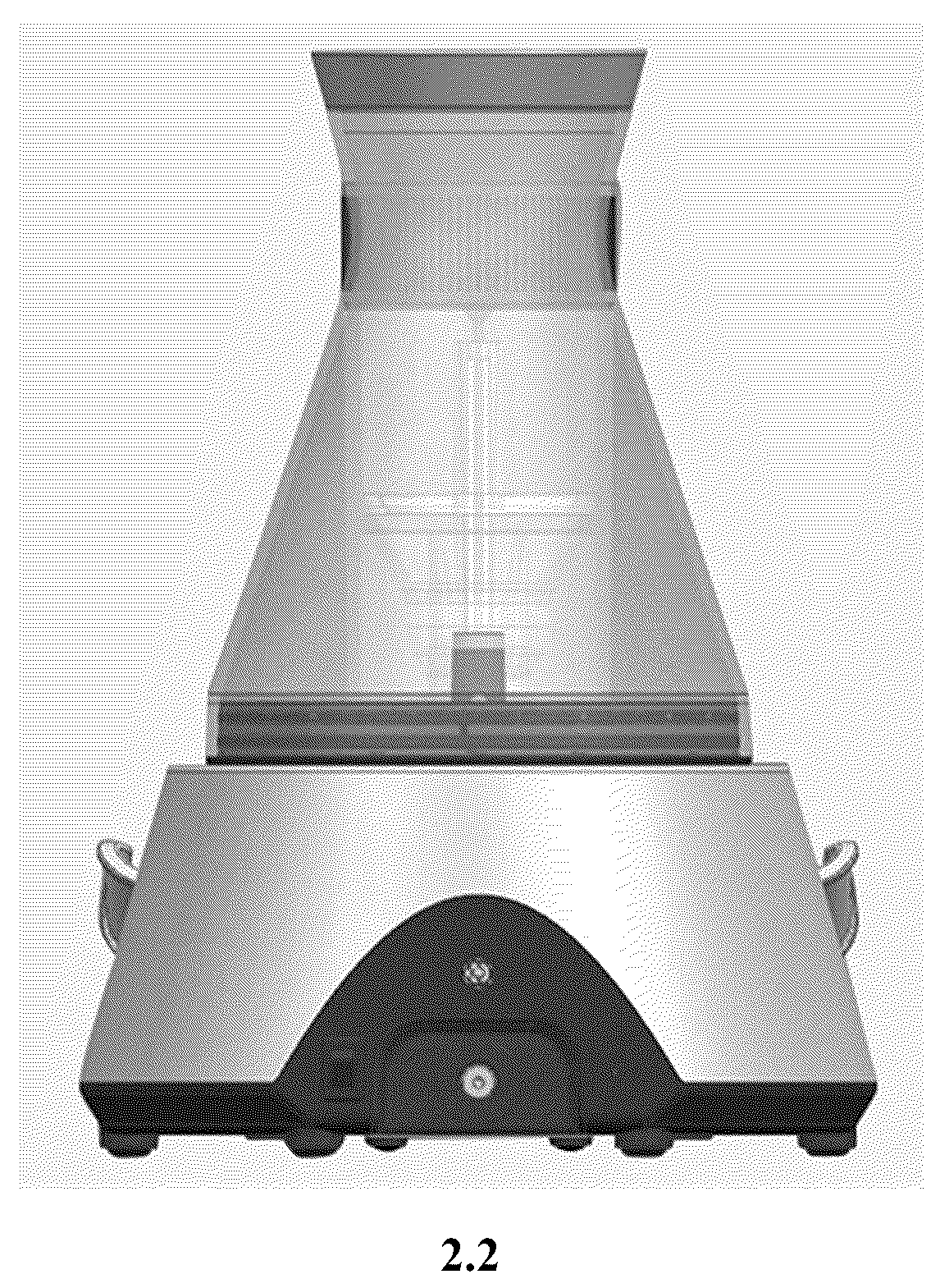 Patent USD1077236 Figure 8 – Ultrasonic sandblasting therapy device