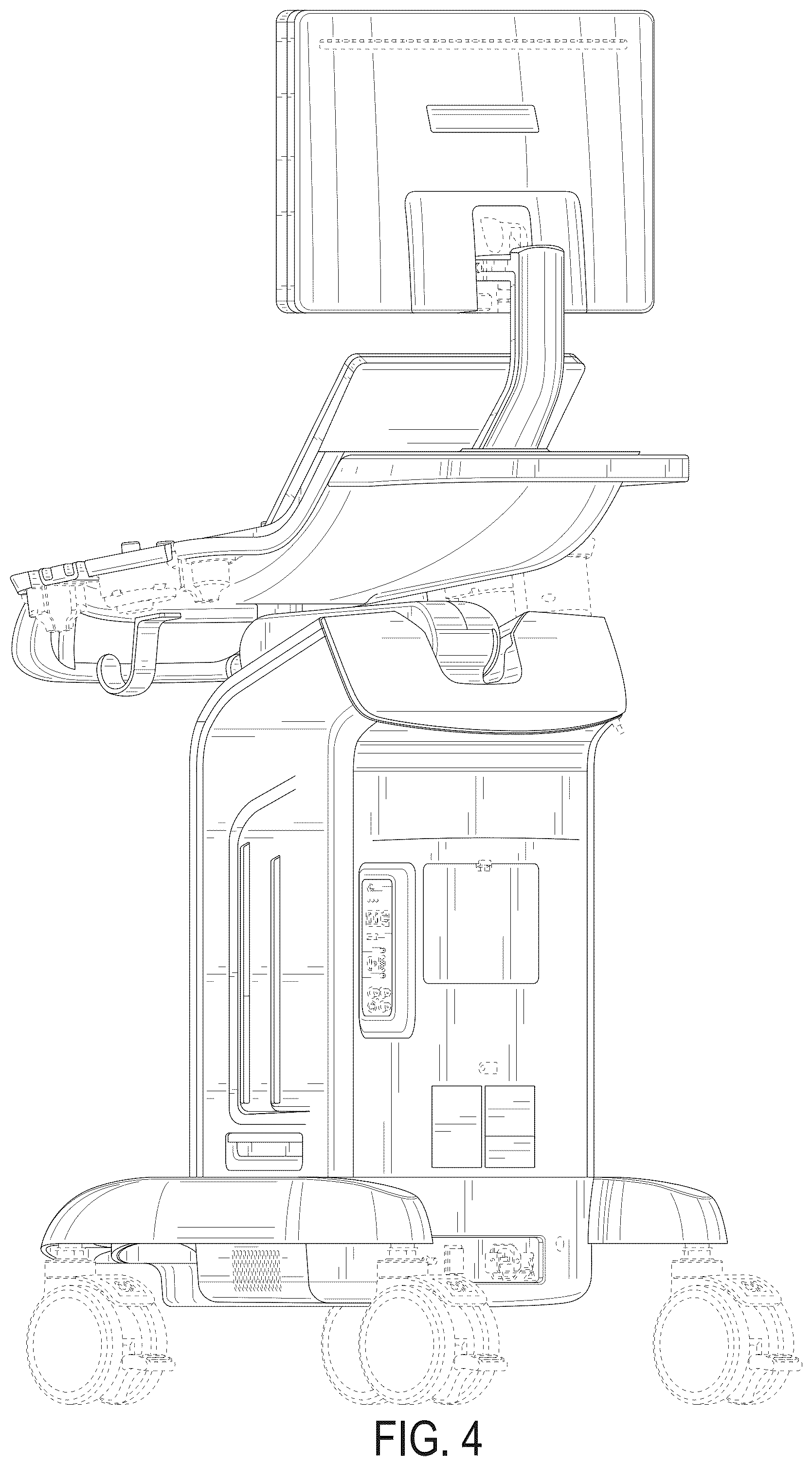 Patent USD1077237 Figure 4 – Cart