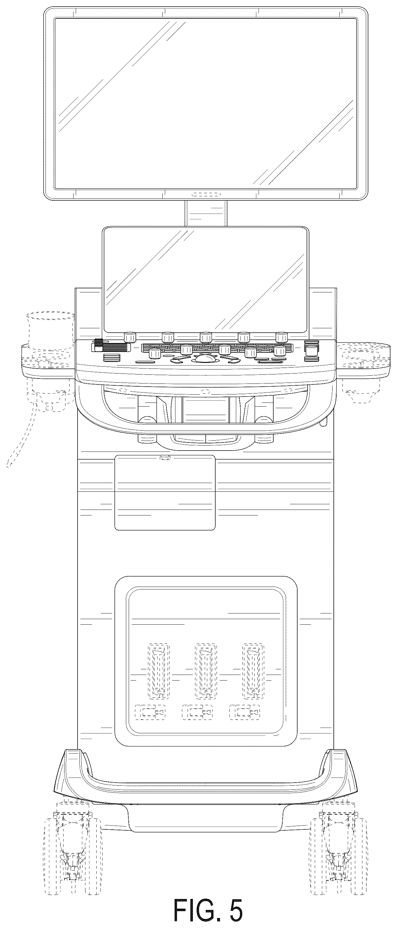 Patent USD1077237 Figure 5 – Cart