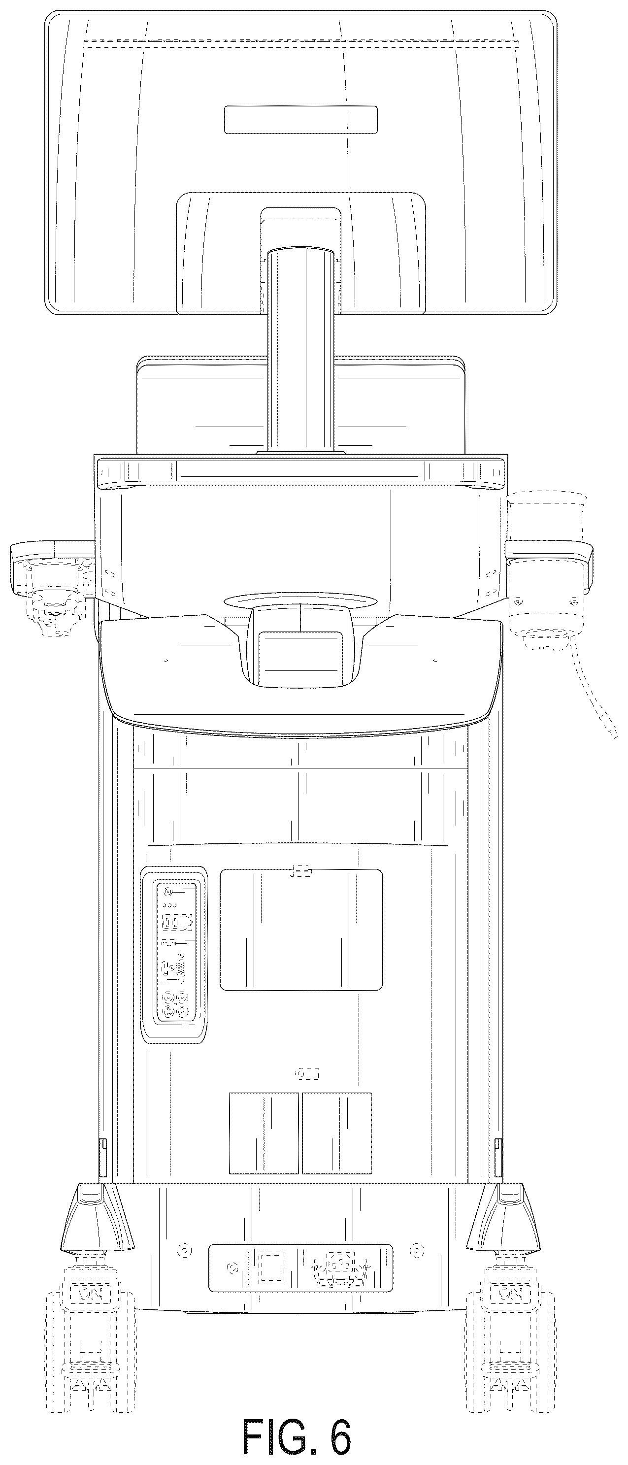 Patent USD1077237 Figure 6 – Cart