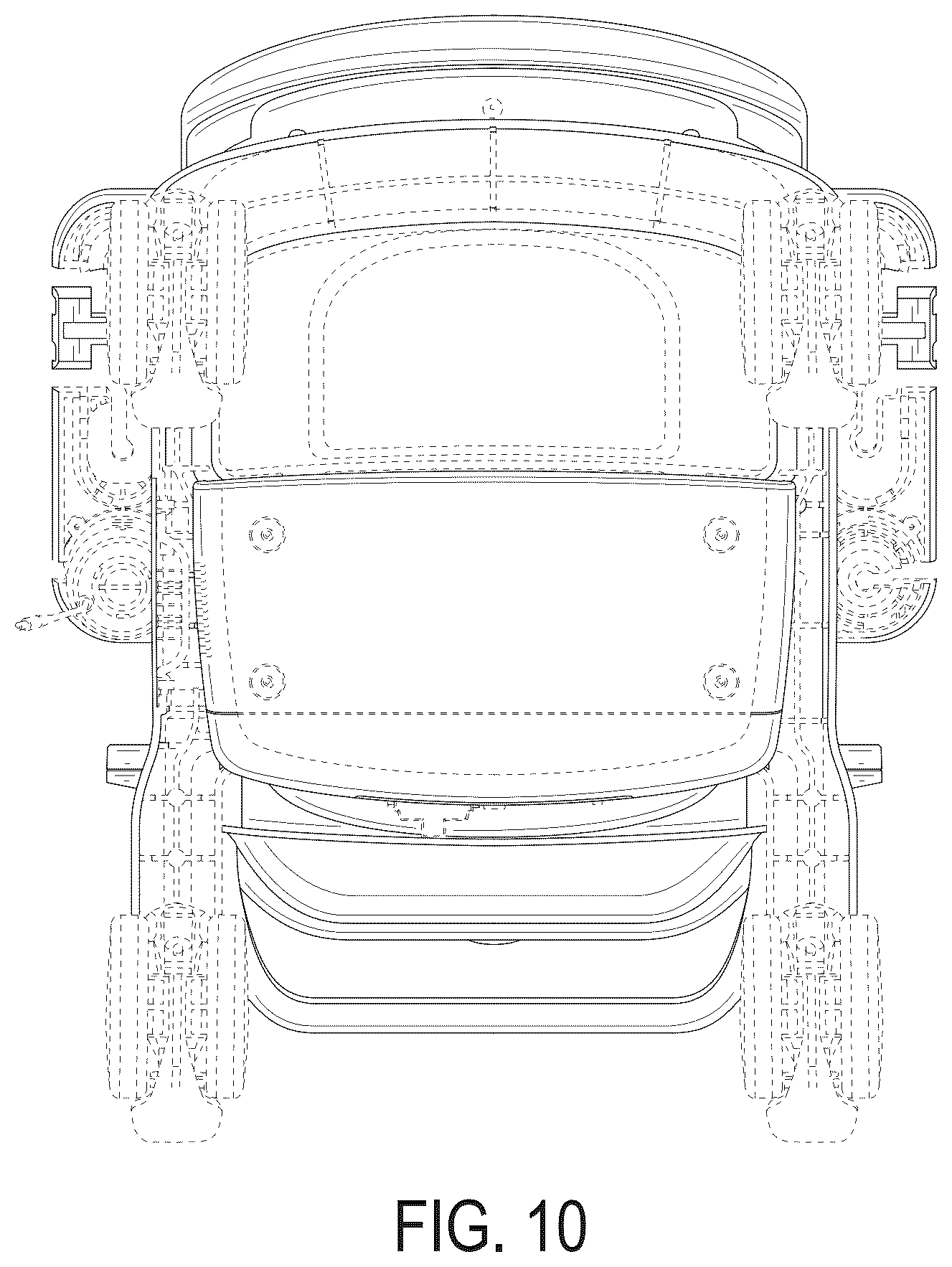 Patent USD1077237 Figure 10 – Cart