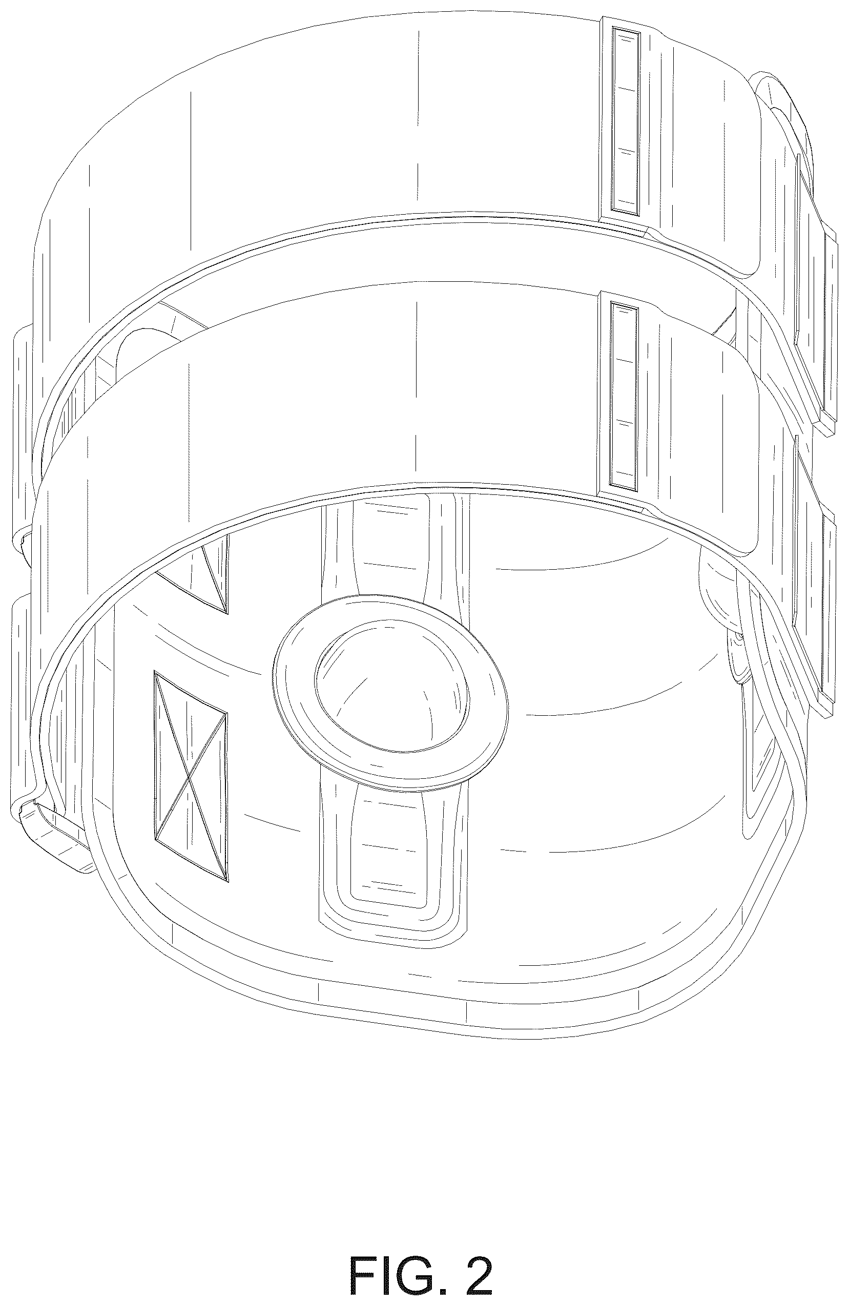 Patent USD1077241 Figure 2 – Sciatica brace