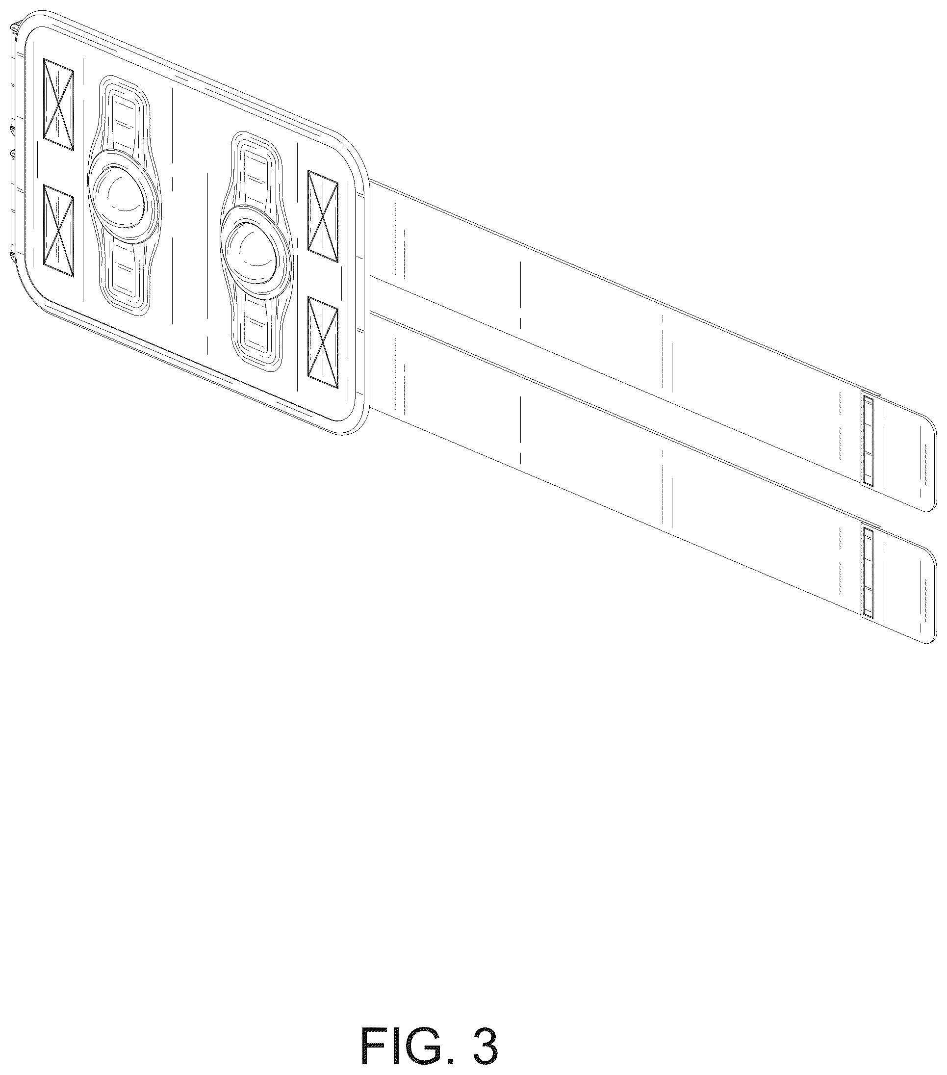 Patent USD1077241 Figure 3 – Sciatica brace