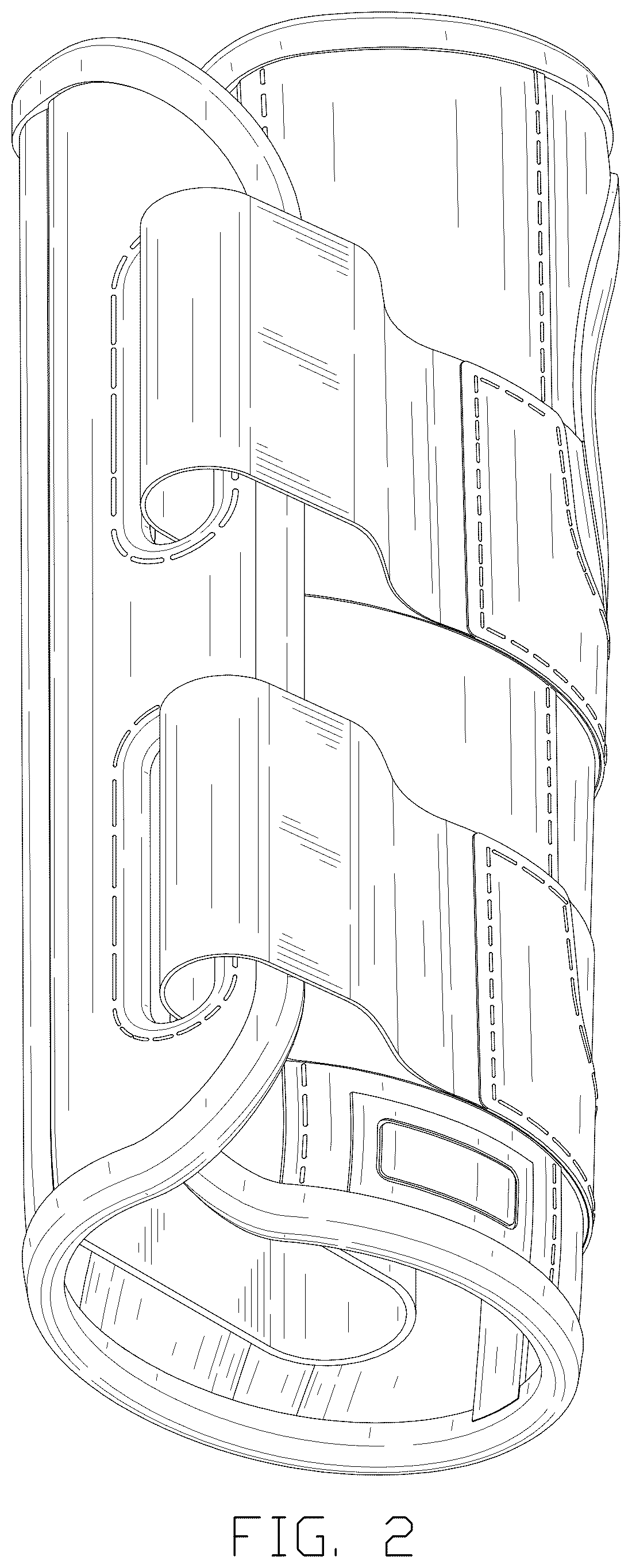 Patent USD1077242 Figure 2 – Wristband