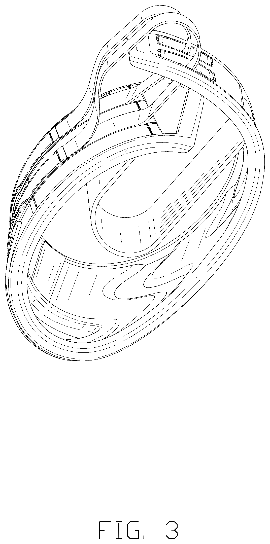 Patent USD1077242 Figure 3 – Wristband