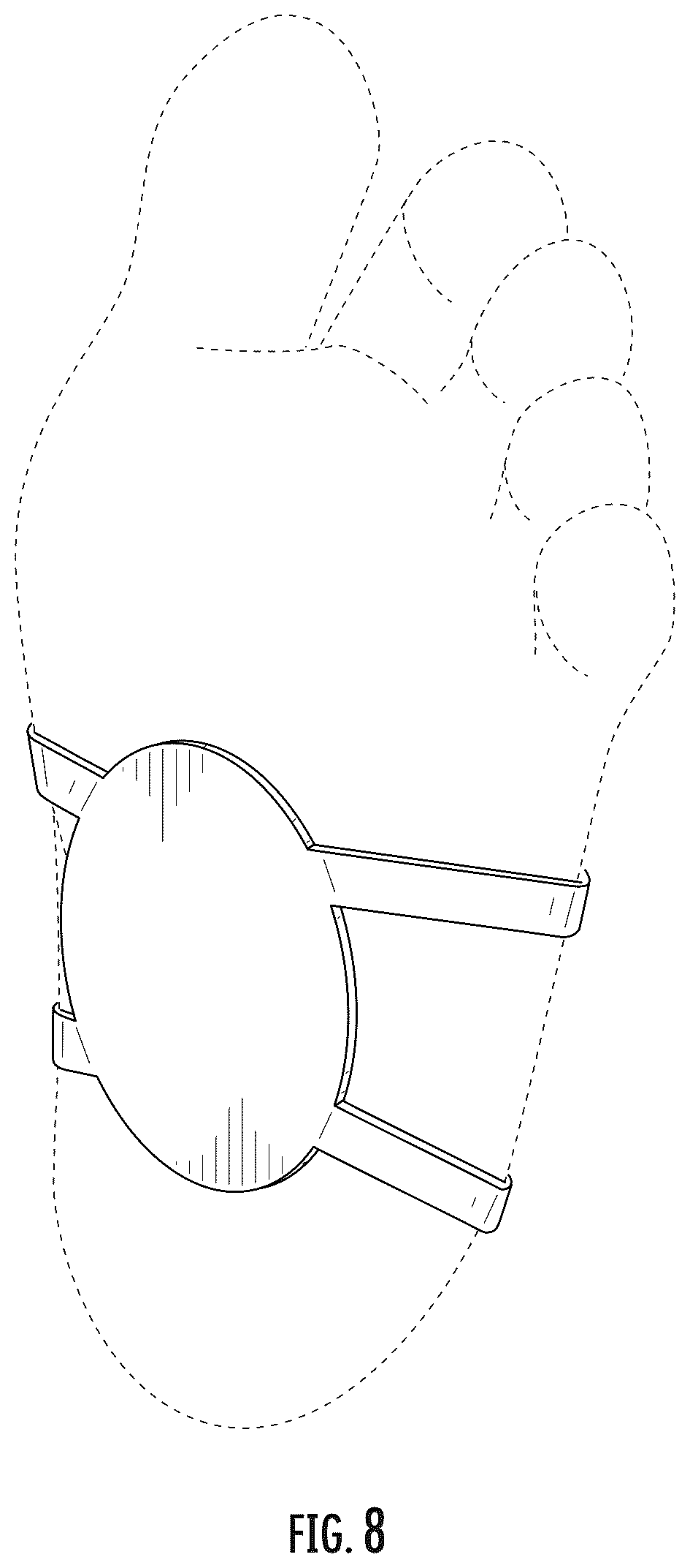 Patent USD1077245 Figure 4 – Transdermal foot patch