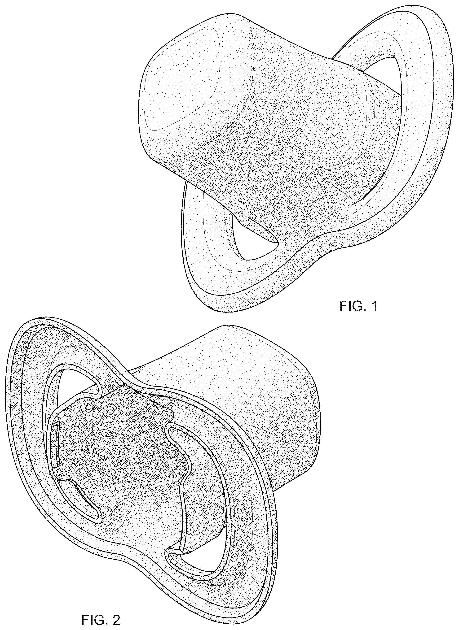 Patent USD1077246 Figure 1 – Pacifier cap