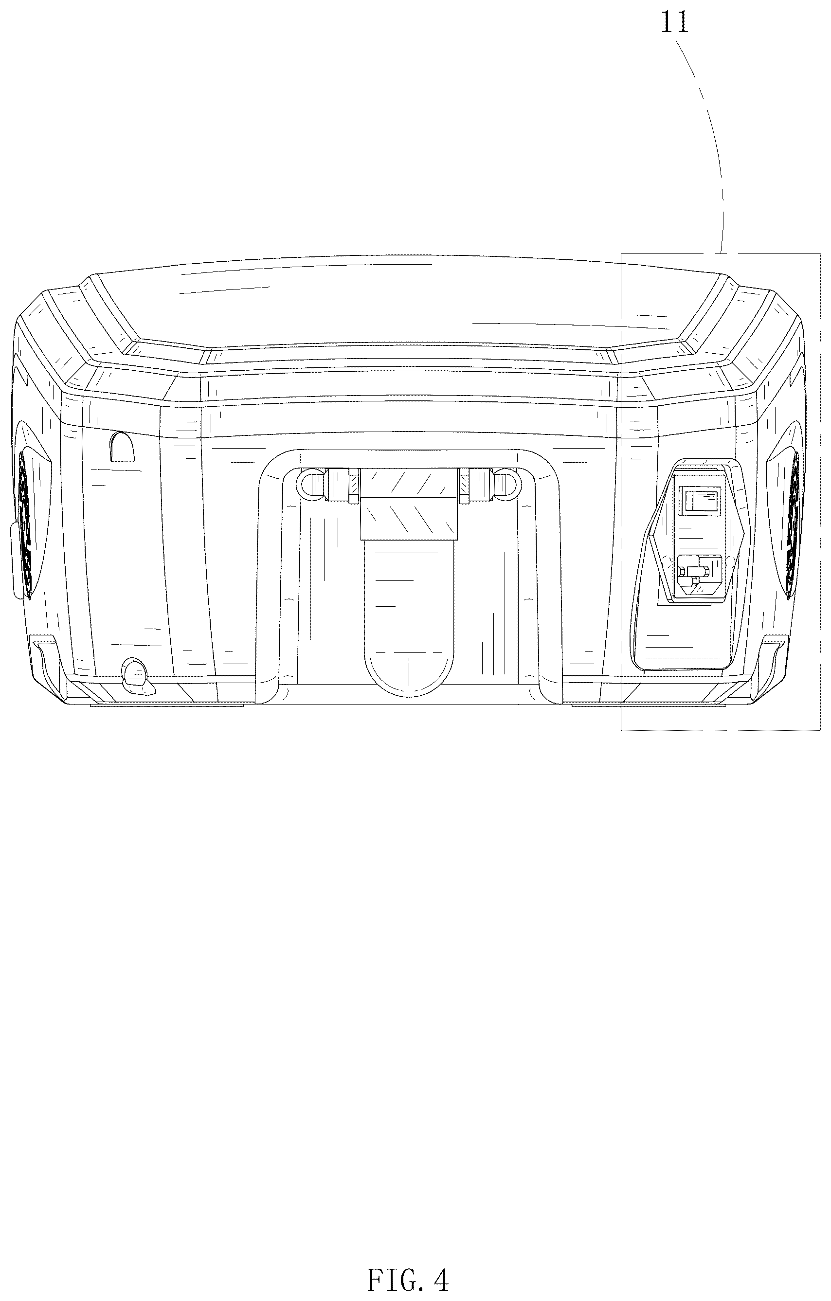 Patent USD1077247 Figure 4 – Extracorporeal shock wave machine