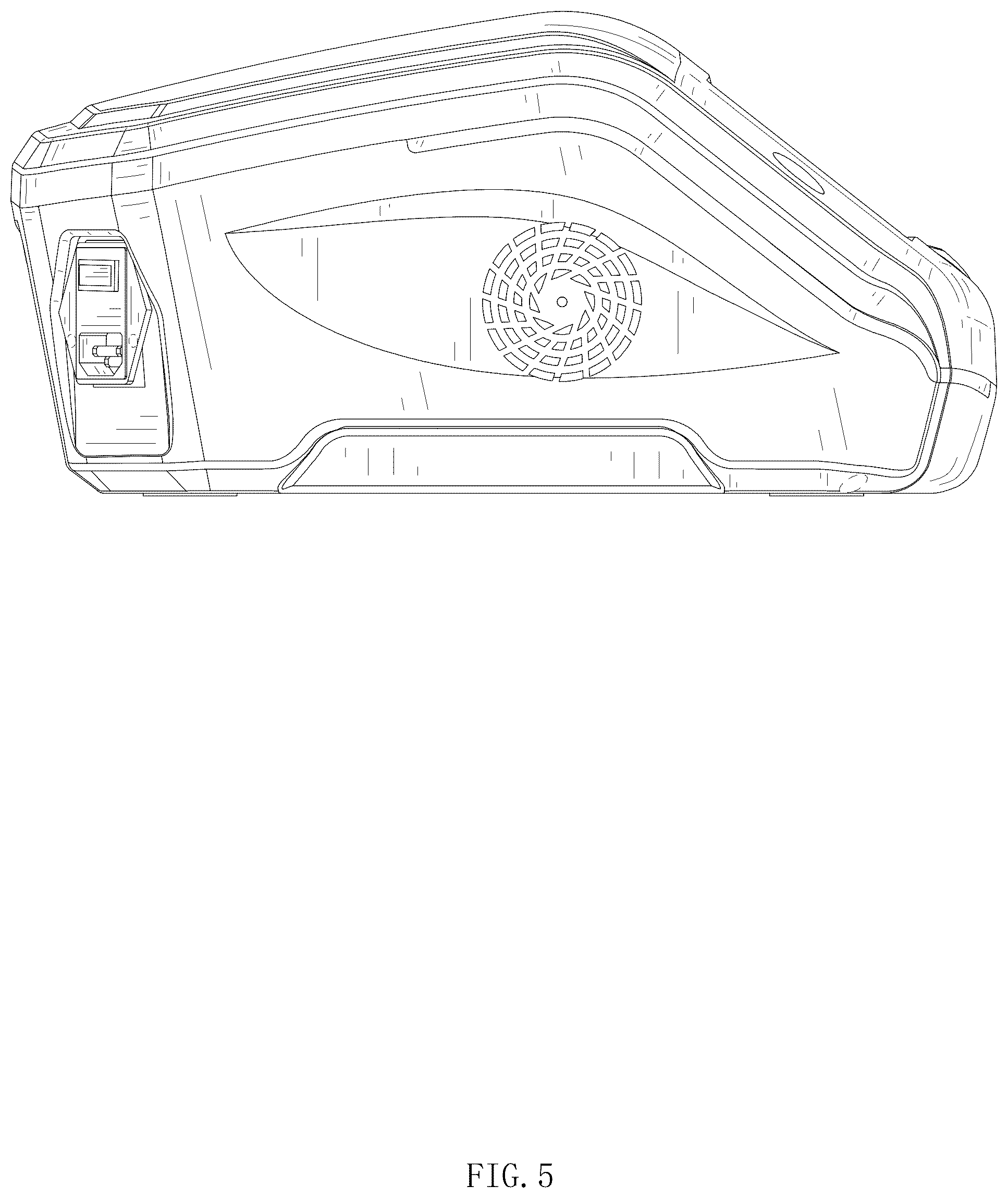 Patent USD1077247 Figure 5 – Extracorporeal shock wave machine