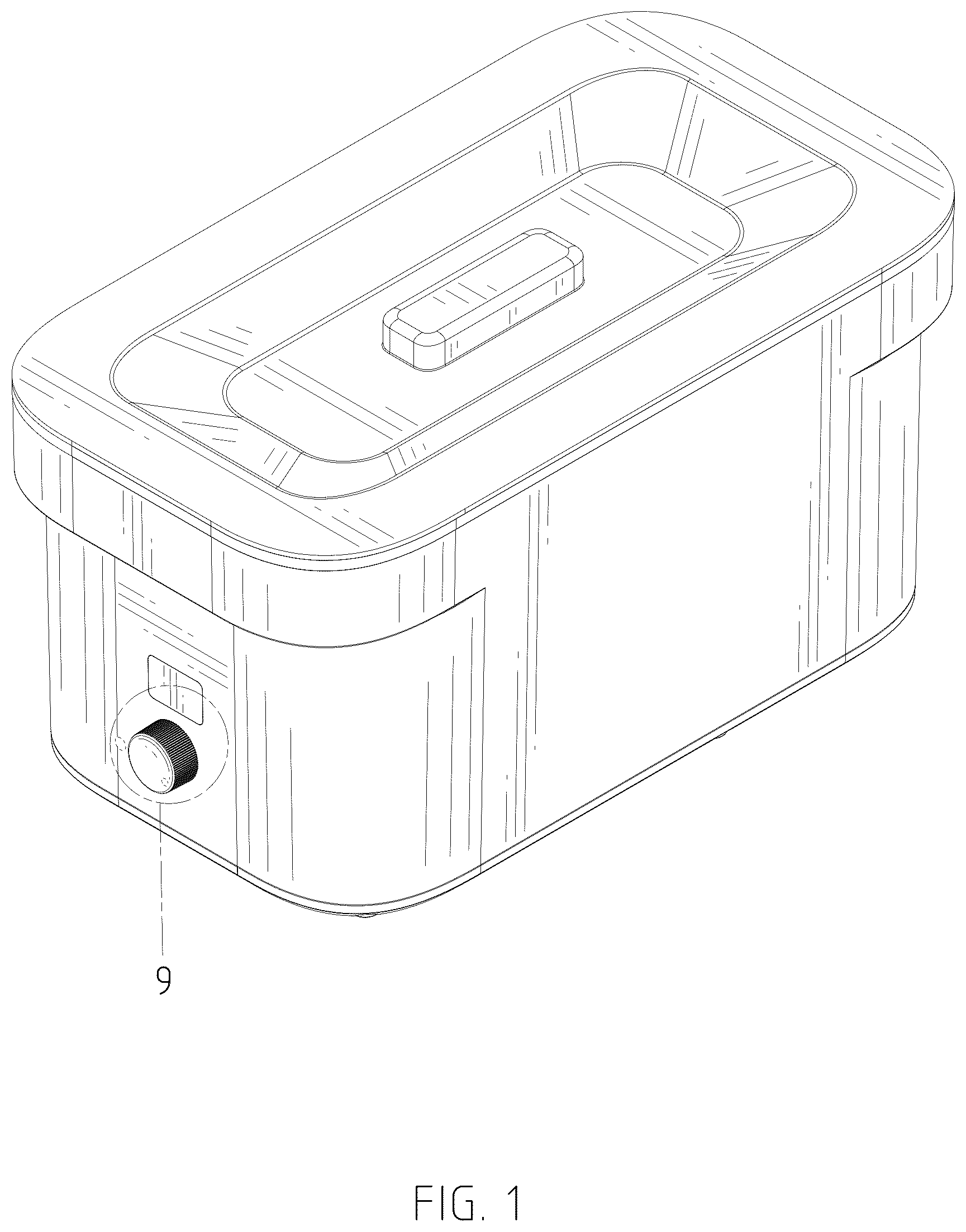 Patent USD1077248 Figure 1 – Paraffin wax machine