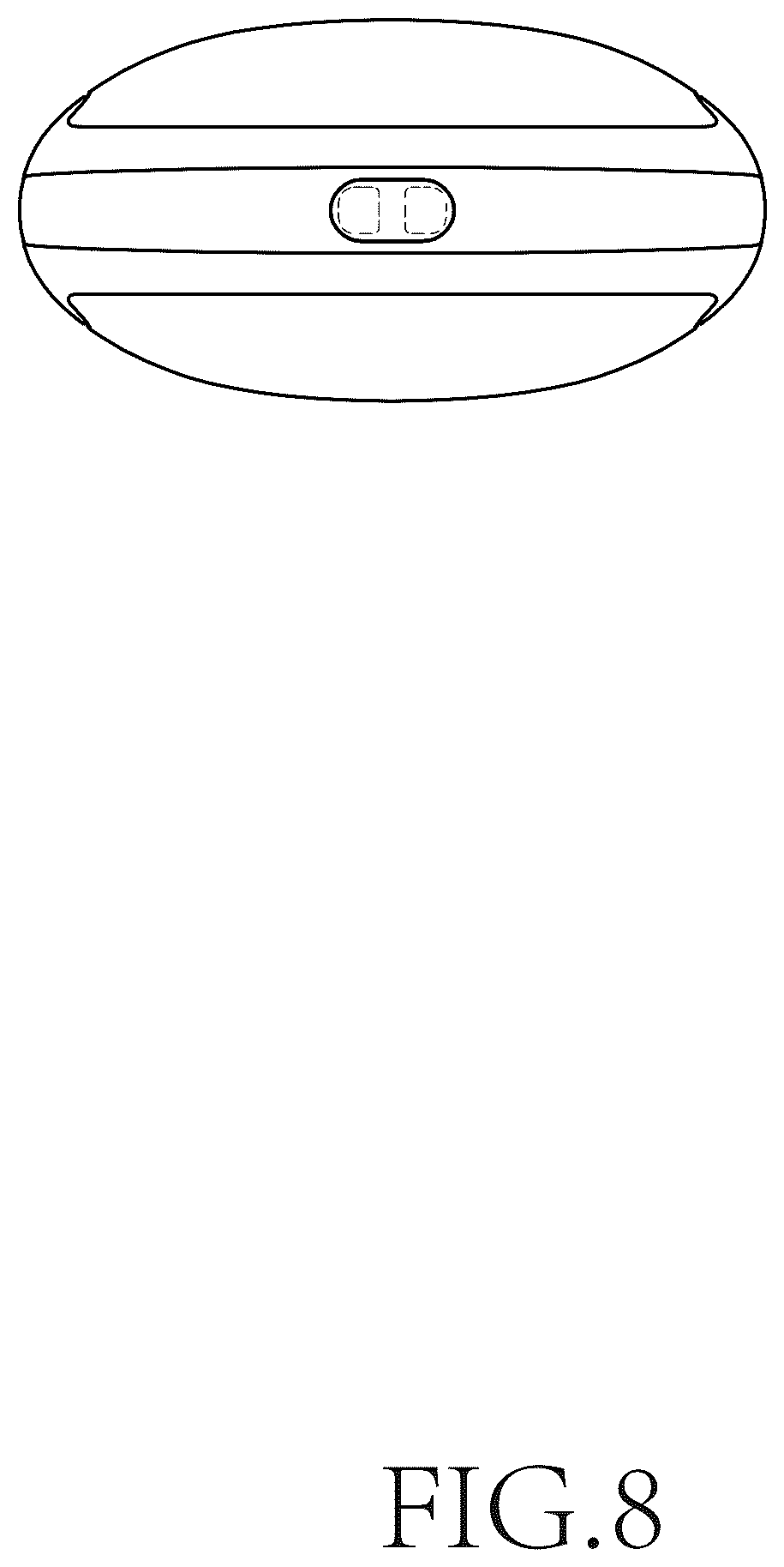 Patent USD1077251 Figure 8 – Hand warmer