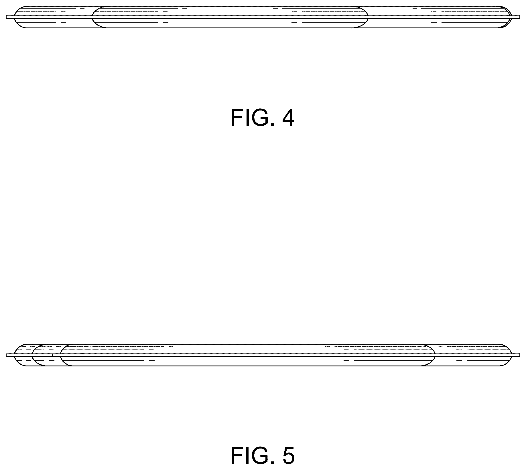 Patent USD1077254 Figure 4 – Breast gel pack