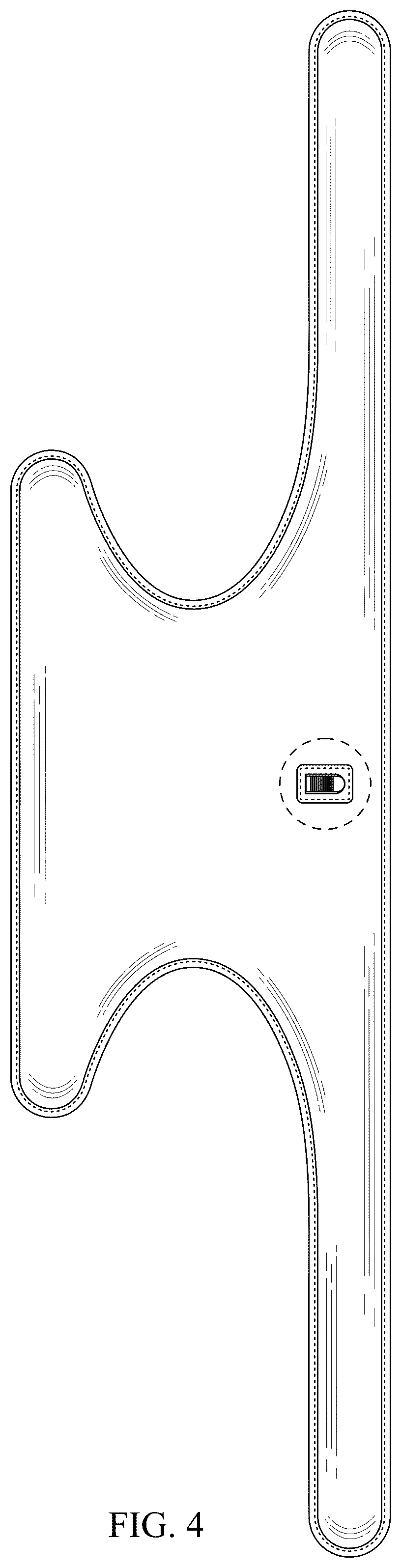 Patent USD1077257 Figure 4 – Shoulder phototherapy wrap