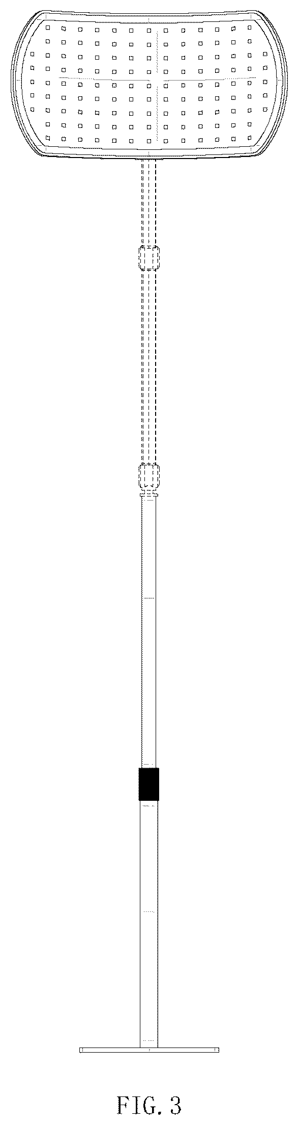 Patent USD1077259 Figure 3 – Red light therapy device