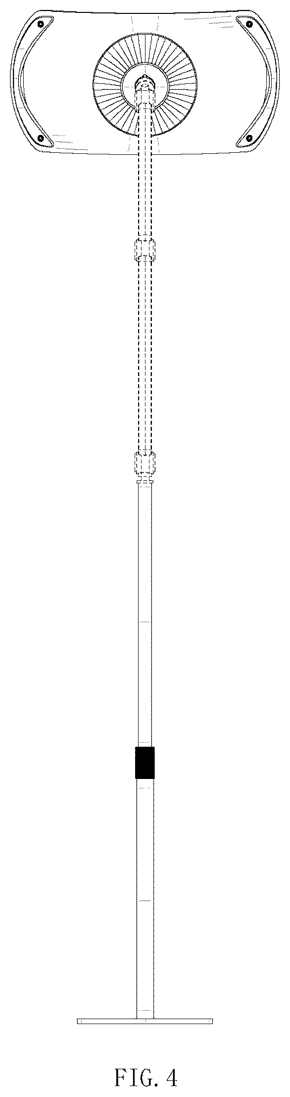 Patent USD1077259 Figure 4 – Red light therapy device