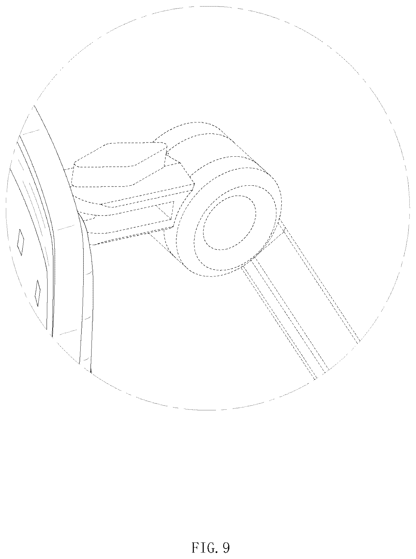 Patent USD1077259 Figure 9 – Red light therapy device