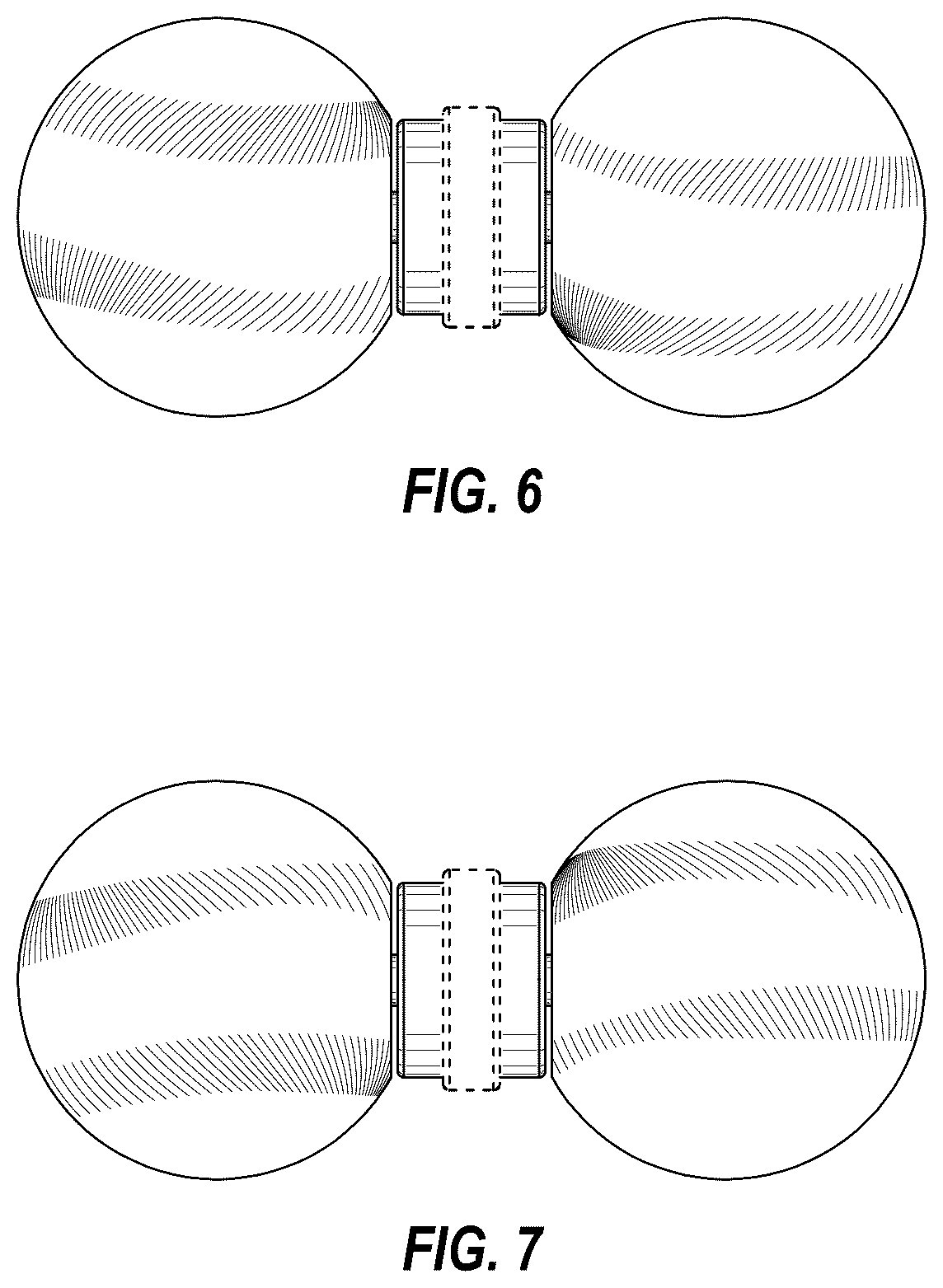 Patent USD1077260 Figure 3 – Roller massage device