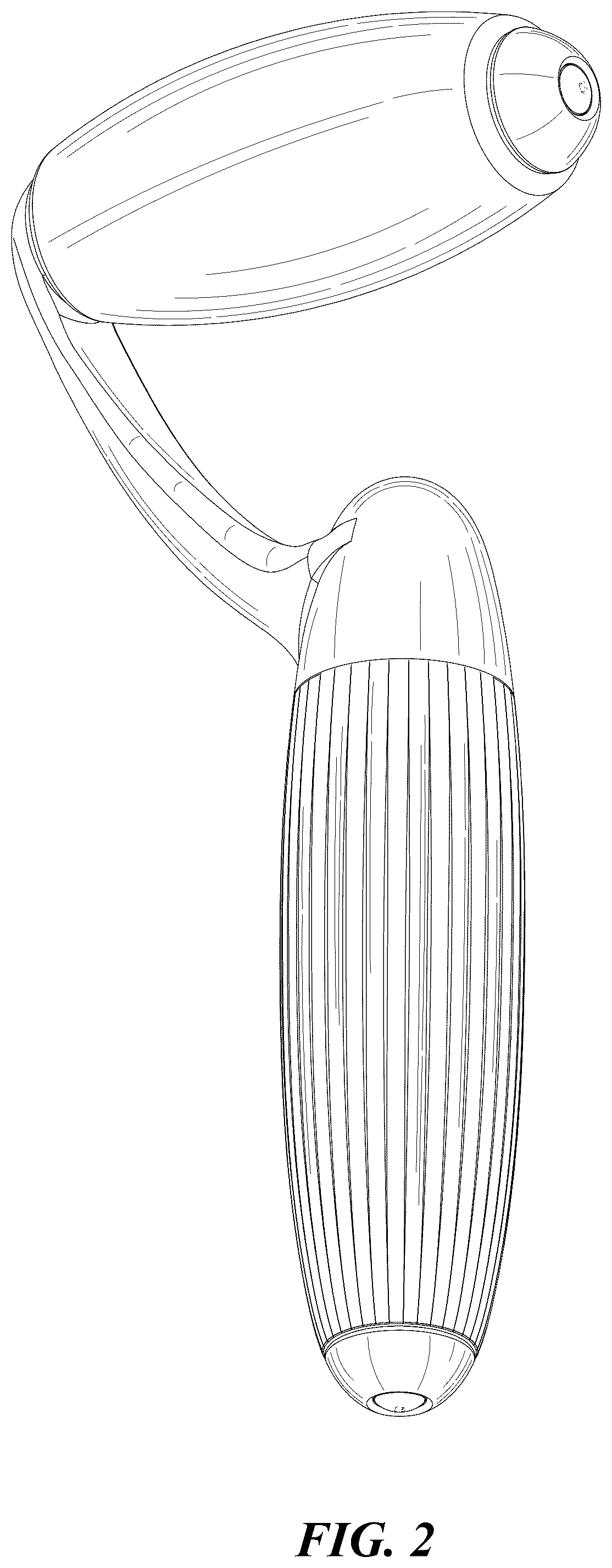 Patent USD1077261 Figure 2 – Ice roller for face