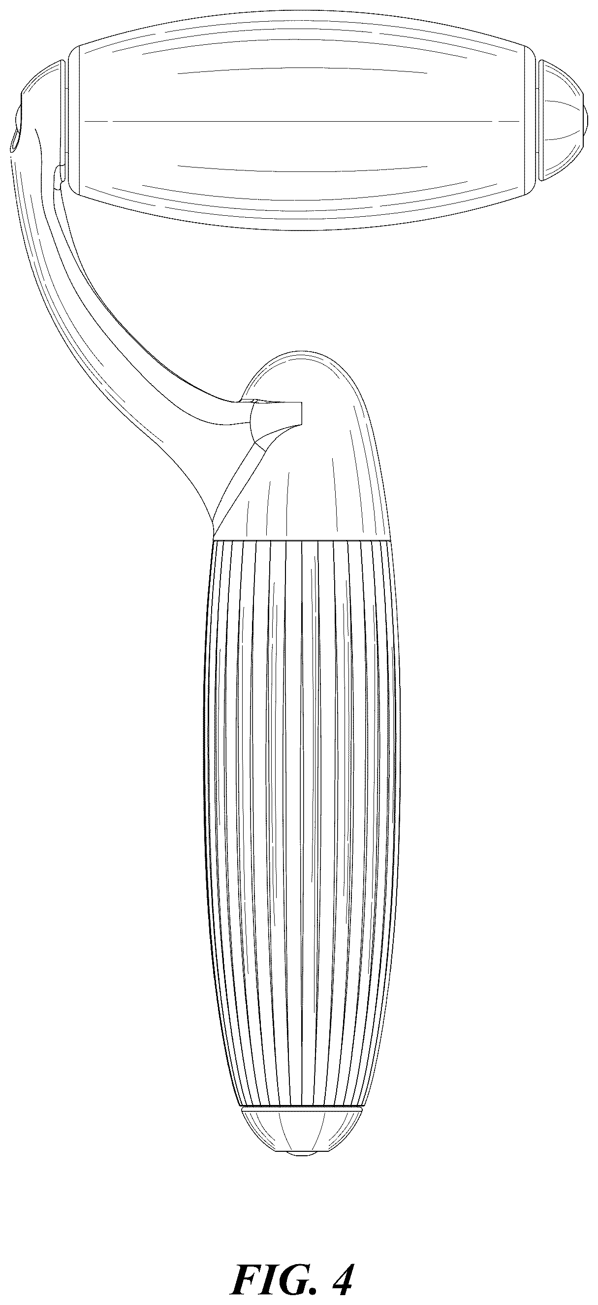 Patent USD1077261 Figure 4 – Ice roller for face