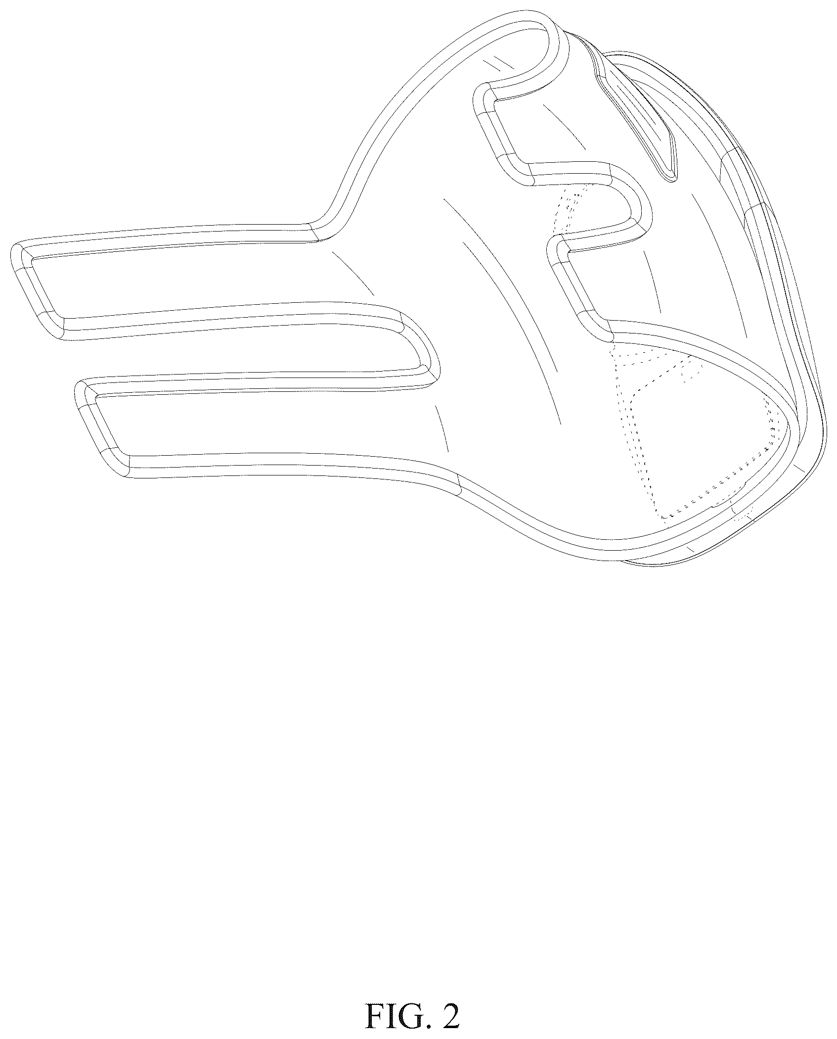 Patent USD1077264 Figure 2 – Massaging device