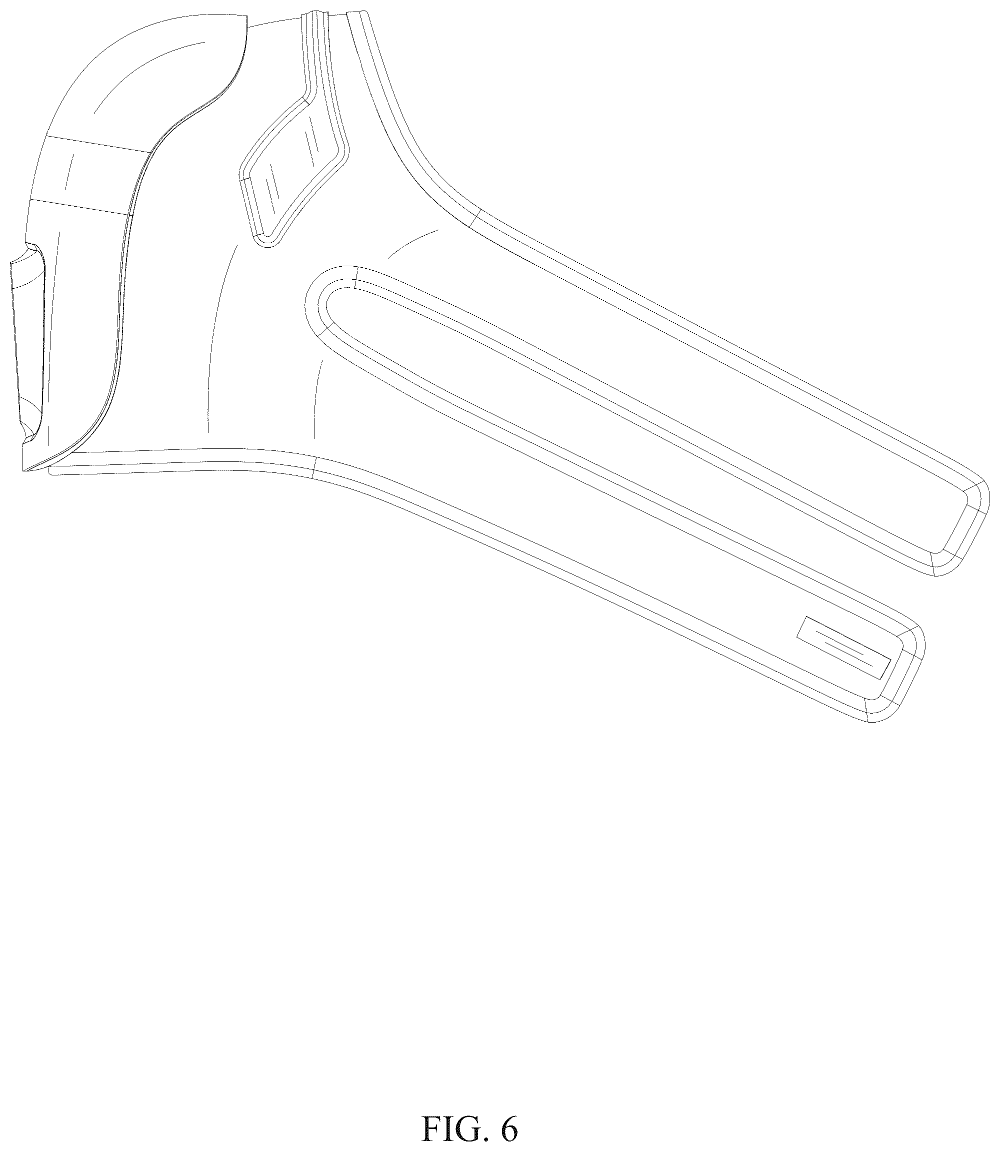 Patent USD1077264 Figure 6 – Massaging device