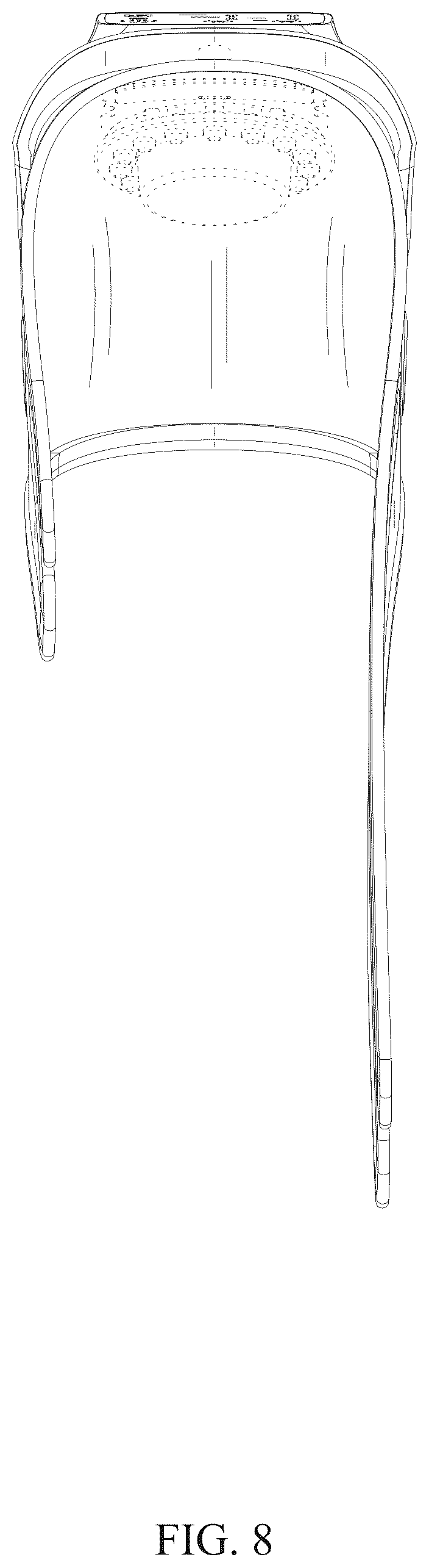 Patent USD1077264 Figure 8 – Massaging device