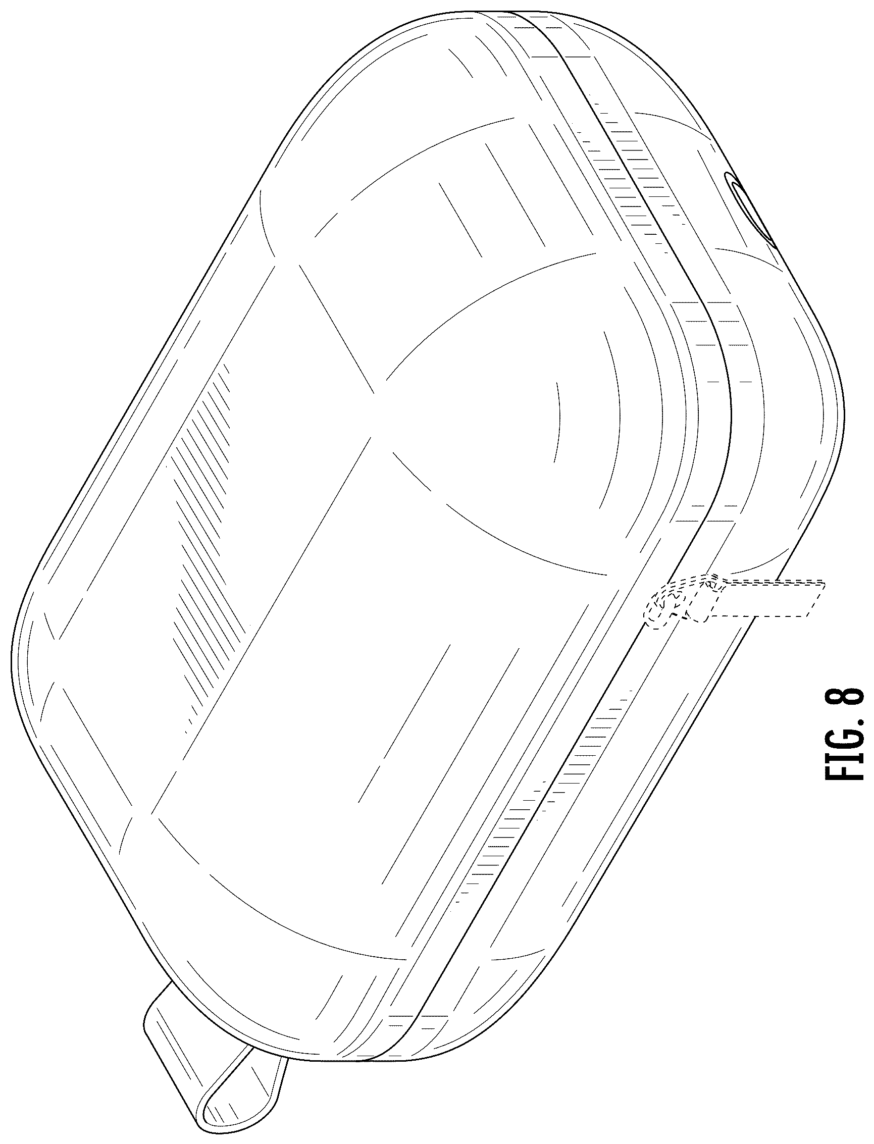 Patent USD1077268 Figure 8 – Travel case for biological sample detection system