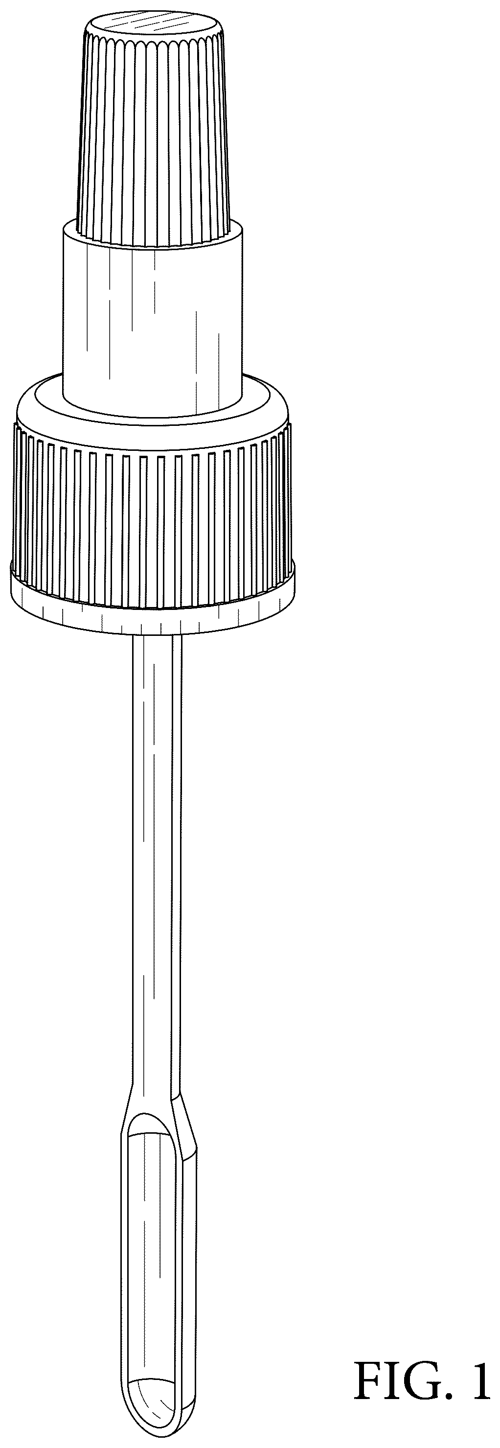 Patent USD1077269 Figure 1 – Sample collector