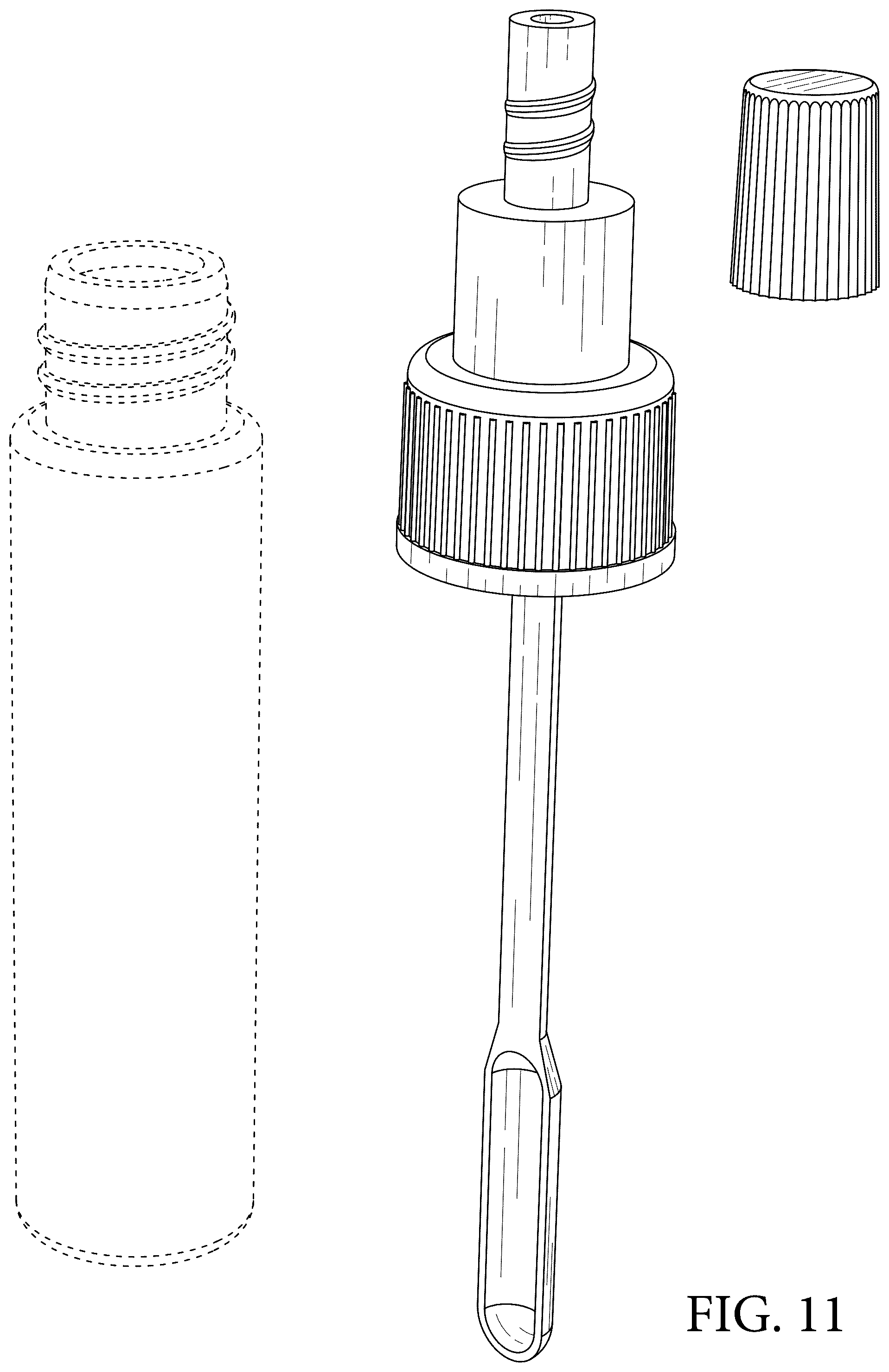 Patent USD1077269 Figure 11 – Sample collector