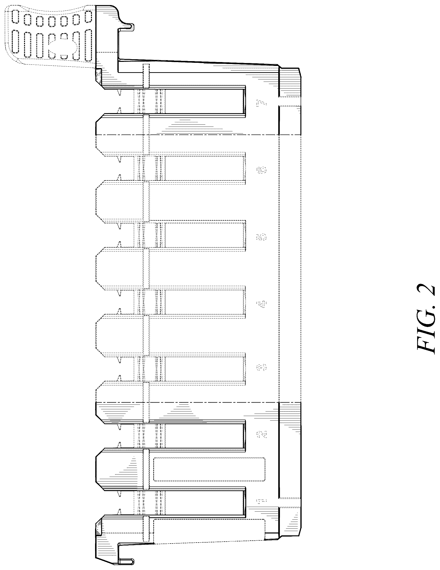 Patent USD1077271 Figure 2 – Sample rack