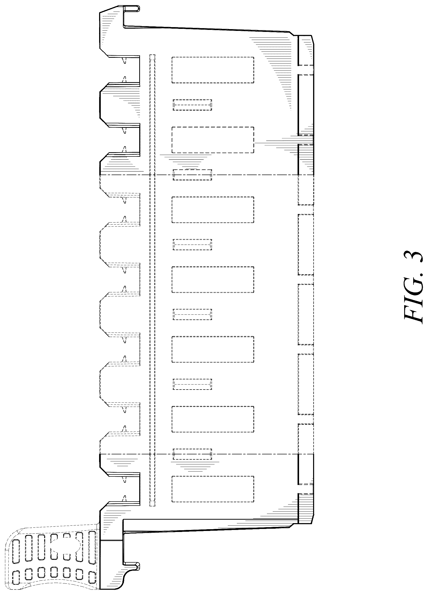 Patent USD1077271 Figure 3 – Sample rack
