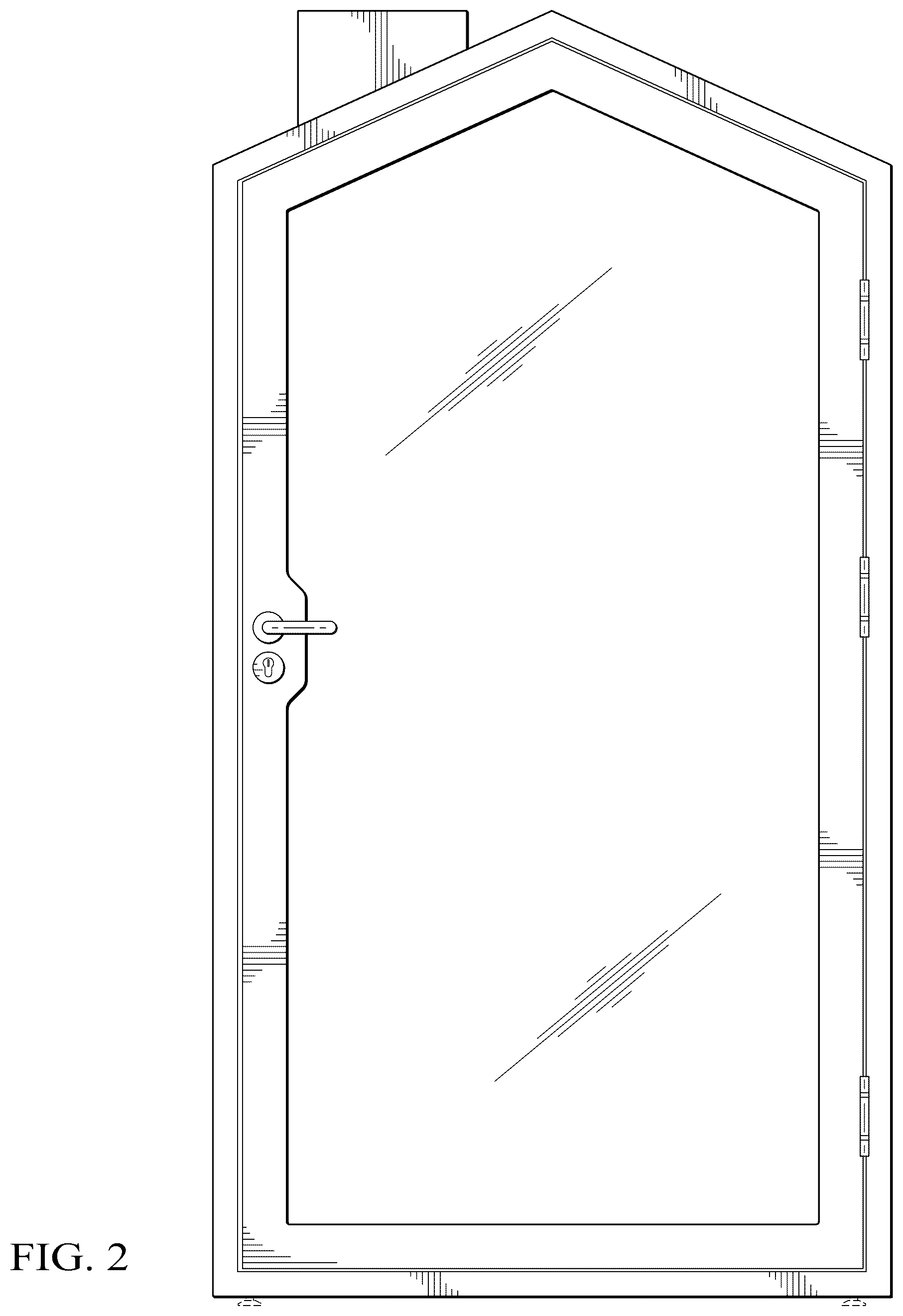 Patent USD1077273 Figure 2 – Movable silence booth