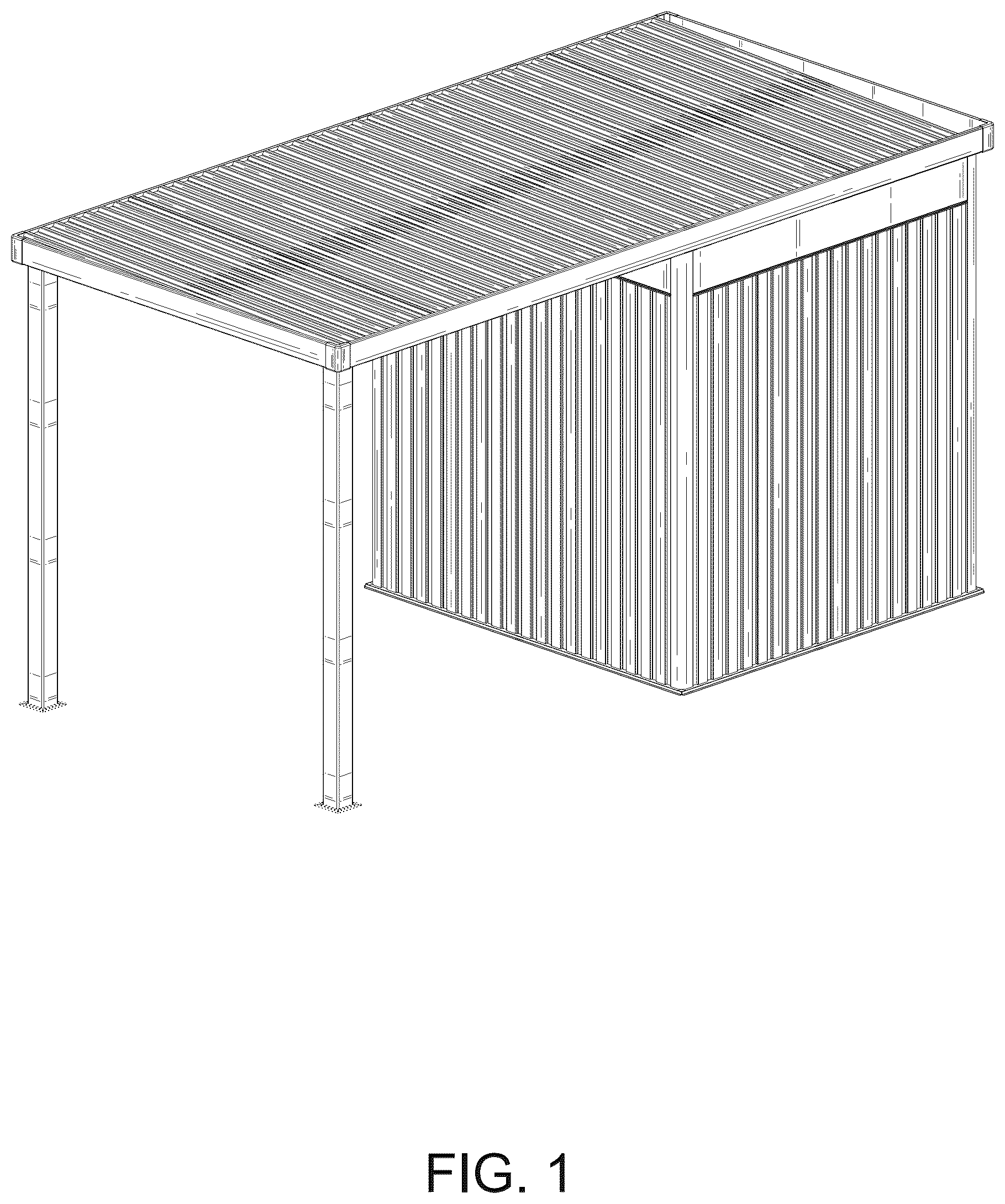 Patent USD1077274 Figure 1 – Shed