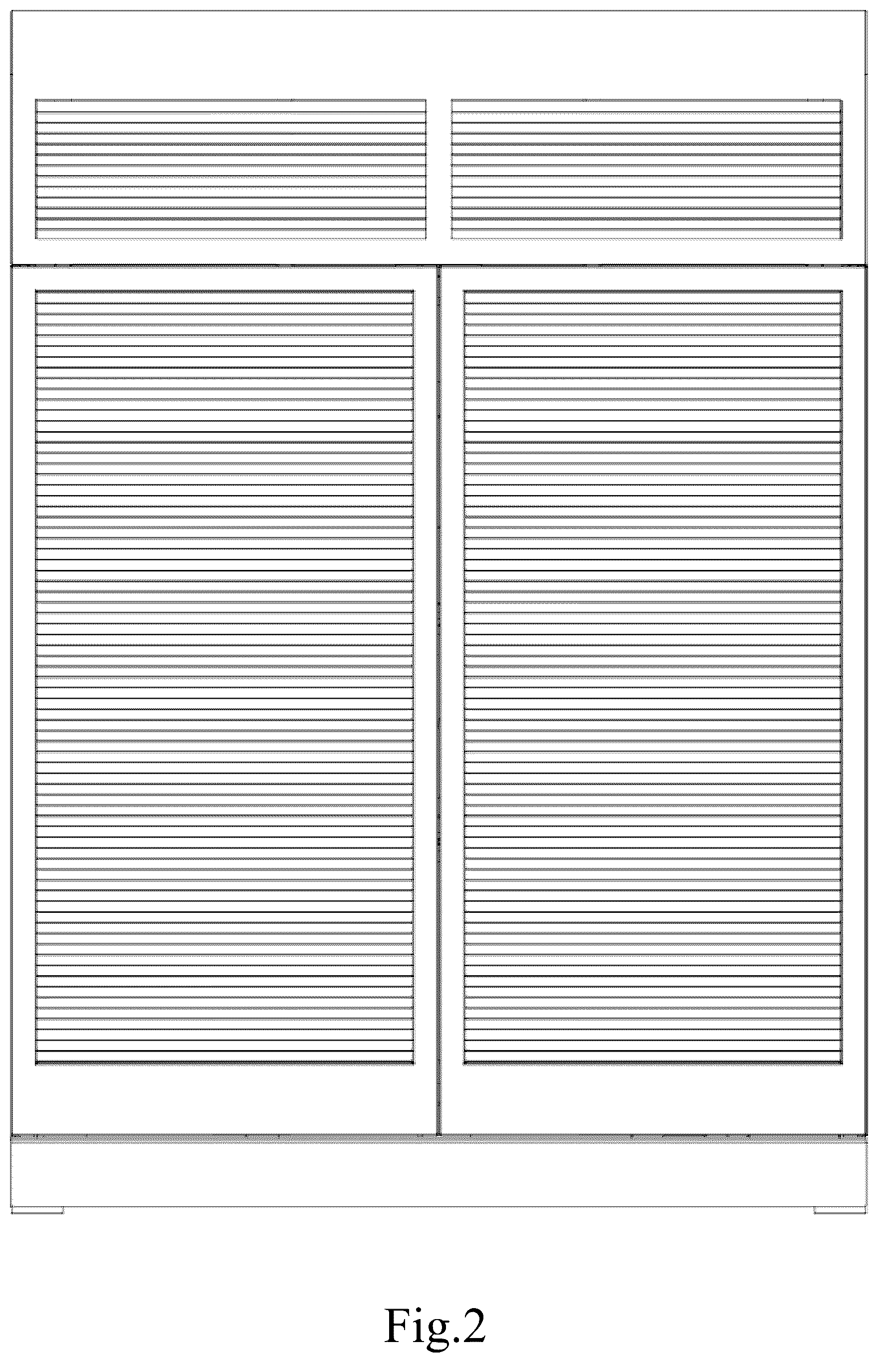 Patent USD1077275 Figure 2 – Water cooling cabinet for battery charging