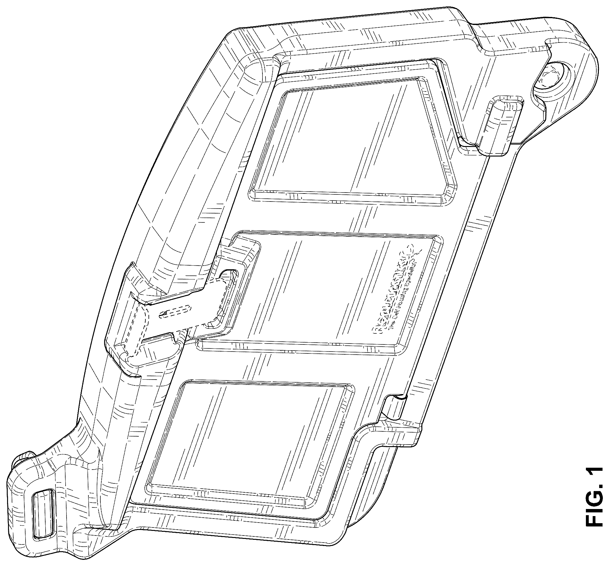 Patent USD1077277 Figure 1 – Door for animal housing unit