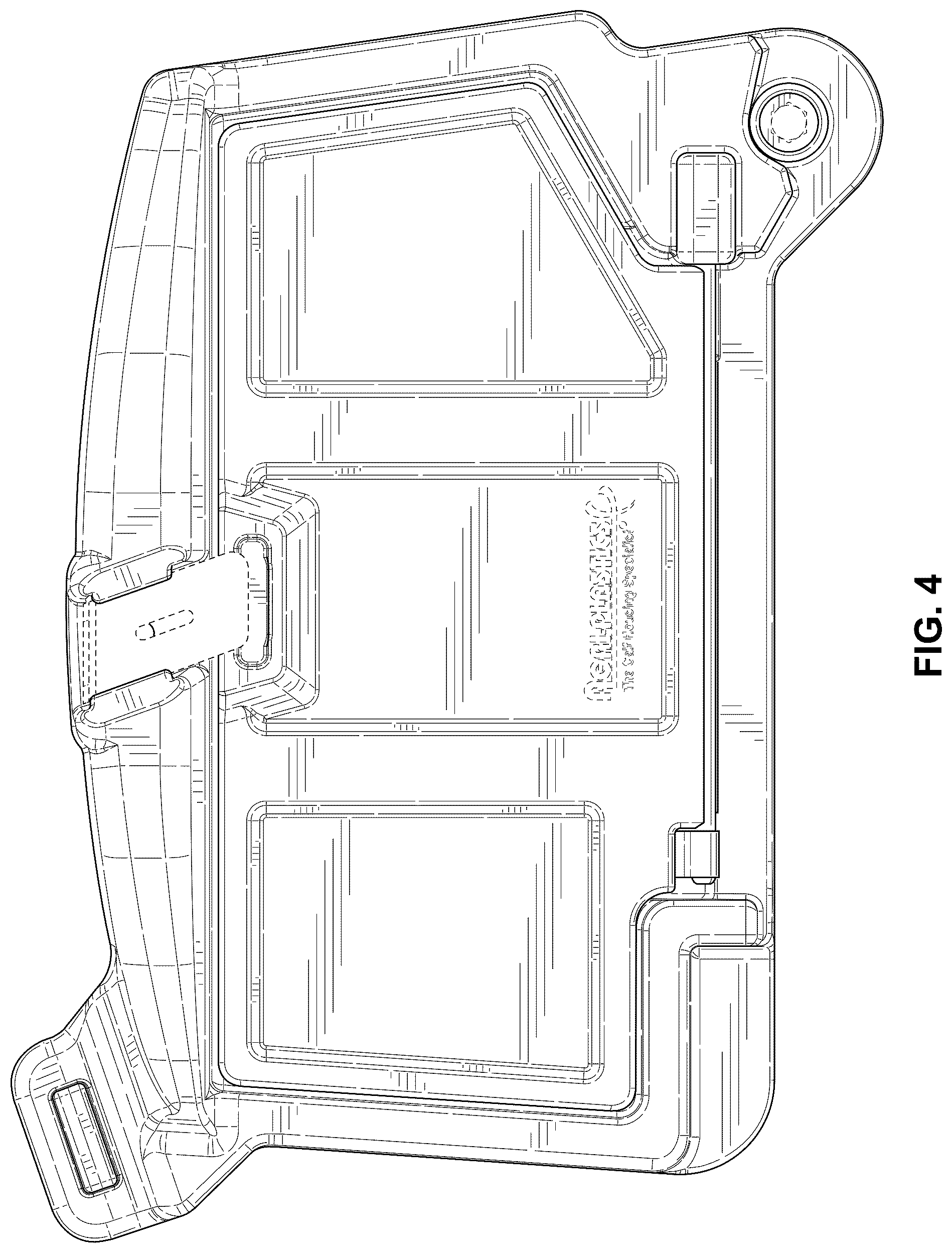 Patent USD1077277 Figure 4 – Door for animal housing unit
