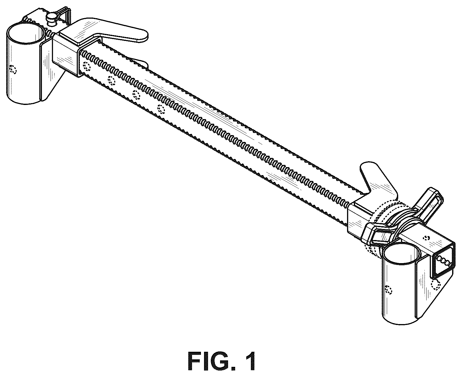 Patent USD1077282 — Holder for a post — Figure 1