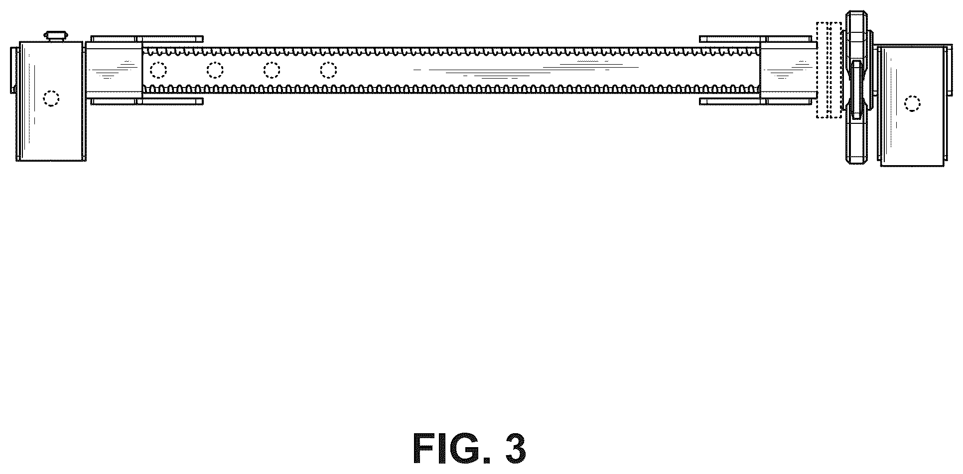 Patent USD1077282 Figure 3 – Holder for a post