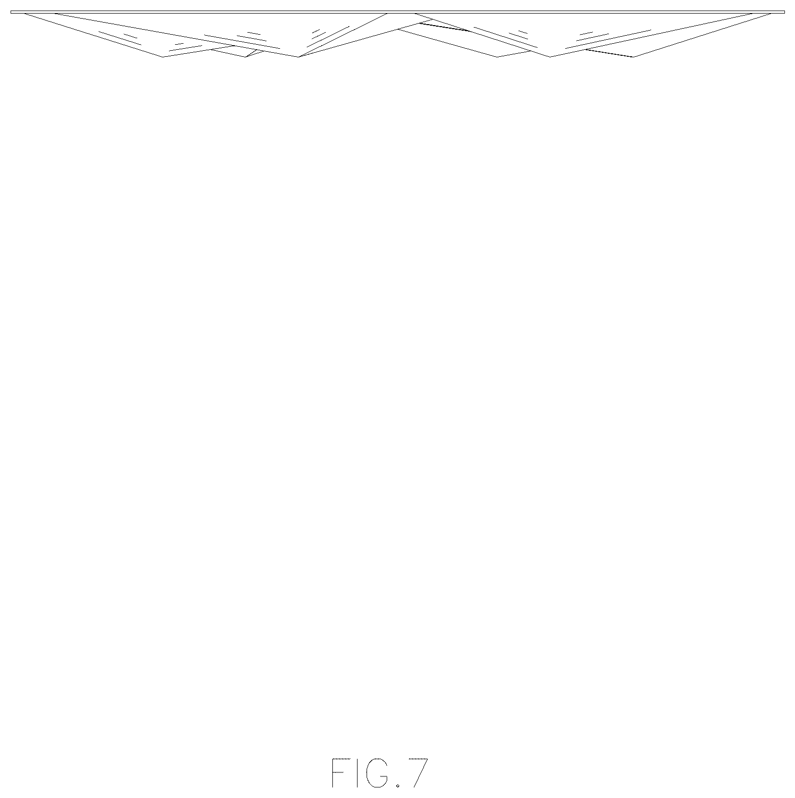 Patent USD1077283 Figure 7 – Wall panel