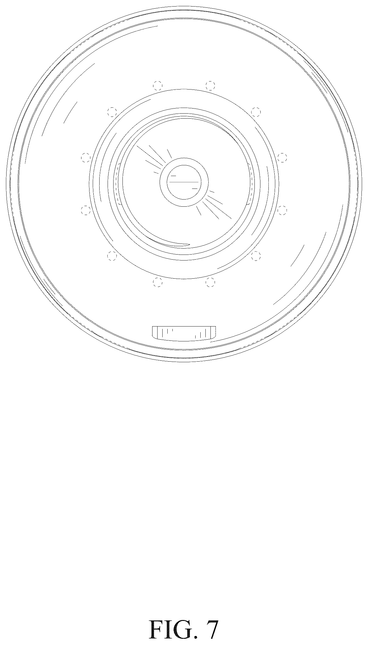 Patent USD1077285 Figure 7 – Light bulb